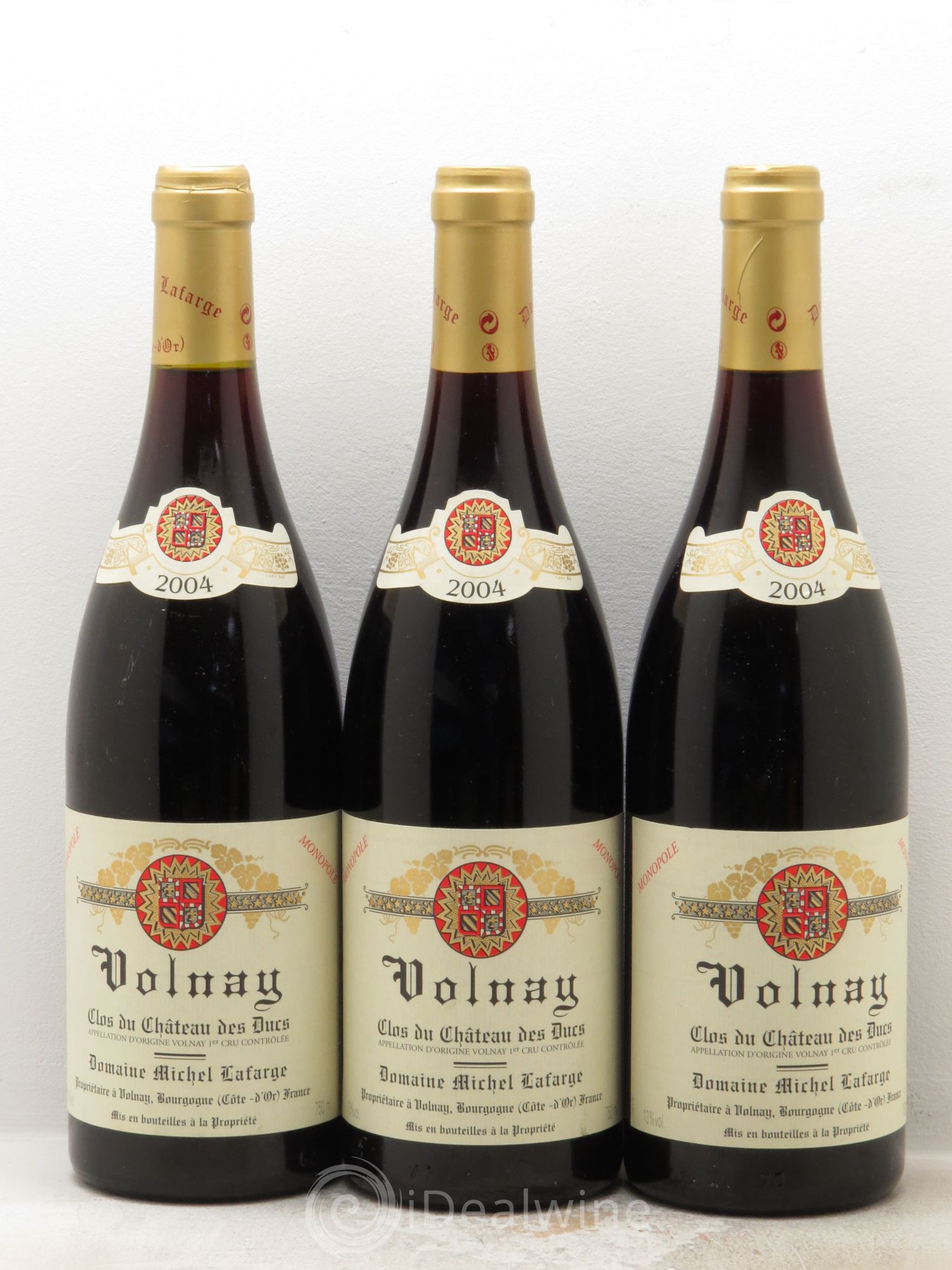 Volnay 1er Cru 2004 - Posten von 3 Flaschen - 0