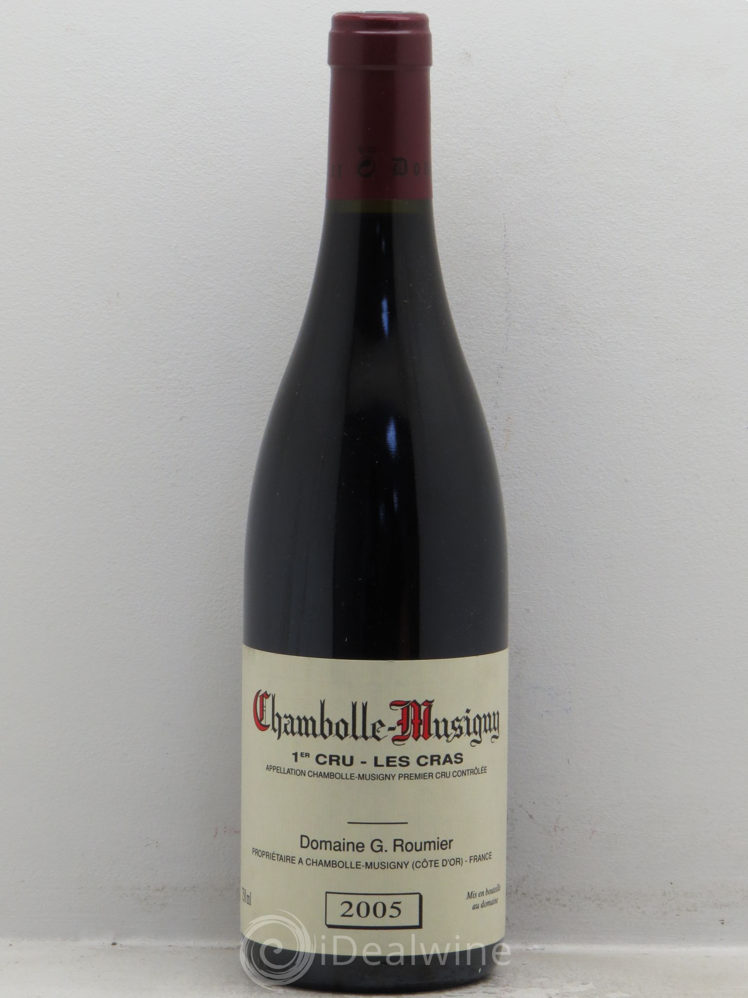 Chambolle-Musigny 1er Cru Les Cras Georges Roumier (Domaine) 2005 - Lot de 1 bouteille - 0