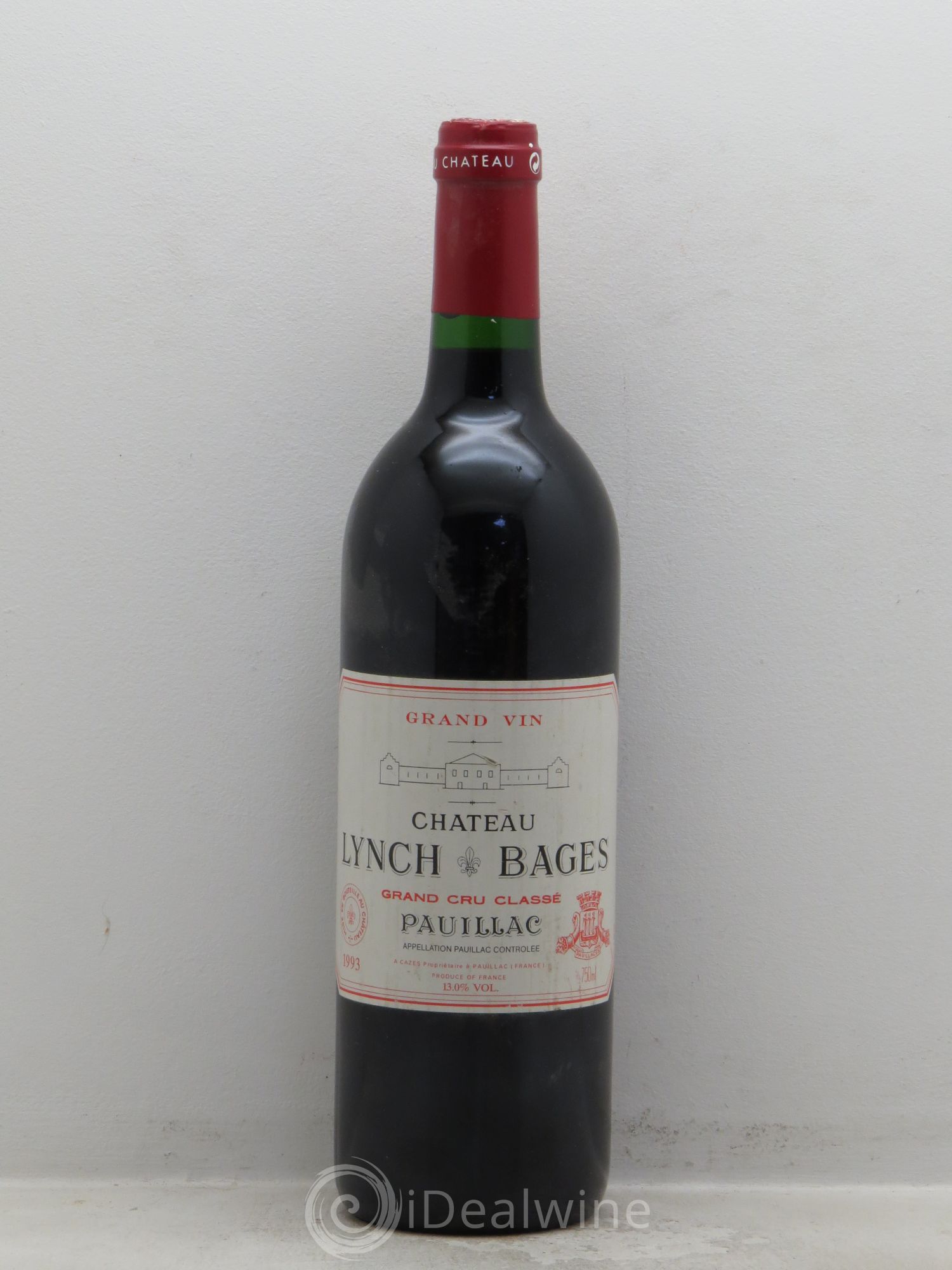 Château Lynch Bages 5ème Grand Cru Classé 1993 - Lot de 1 bouteille - 0