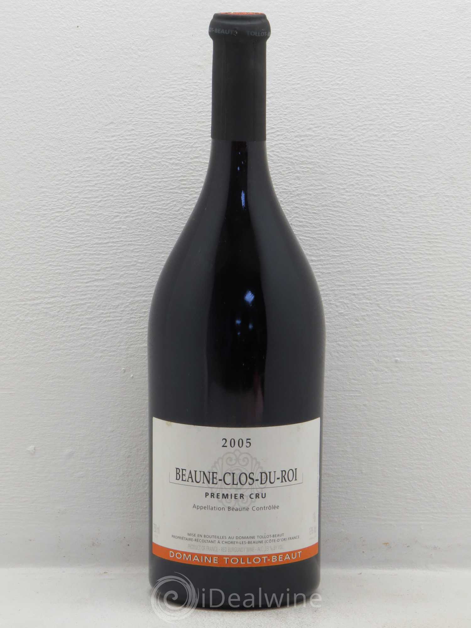 Beaune 1er Cru Clos Du Roi Domaine Tollot Beaut 2005 - Posten von 1 Flasche - 0