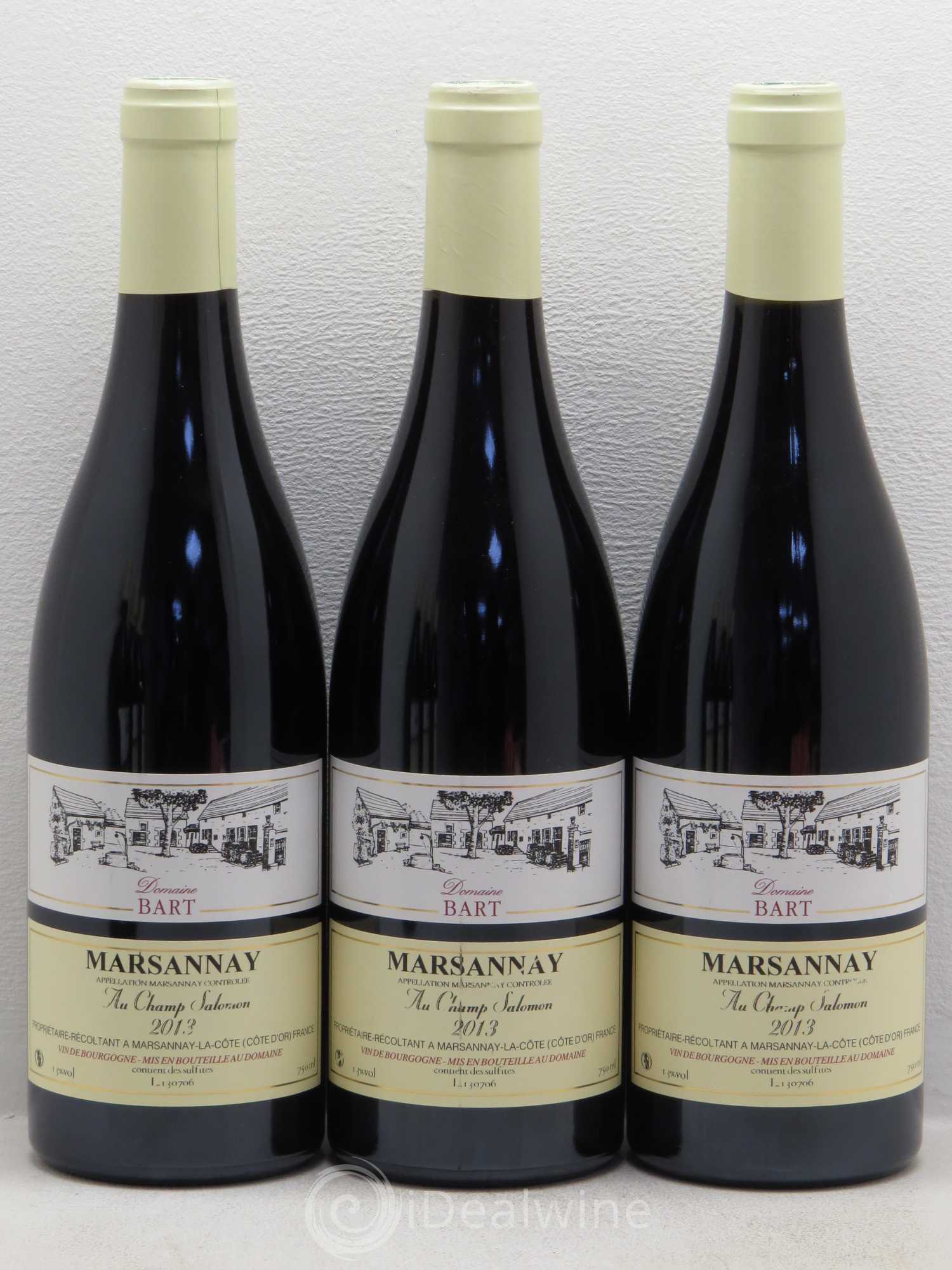 Marsannay Champ Salomon Domaine Bart 2013 - Posten von 6 Flaschen - 1