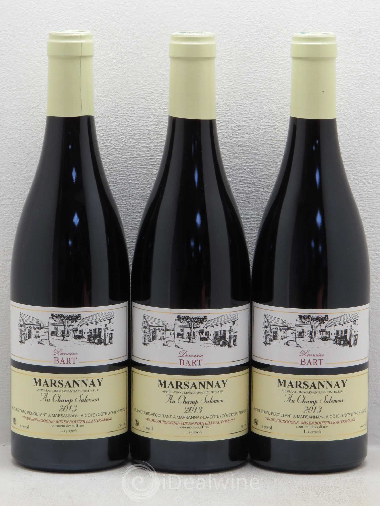 Marsannay Champ Salomon Domaine Bart 2013 - Posten von 6 Flaschen - 2
