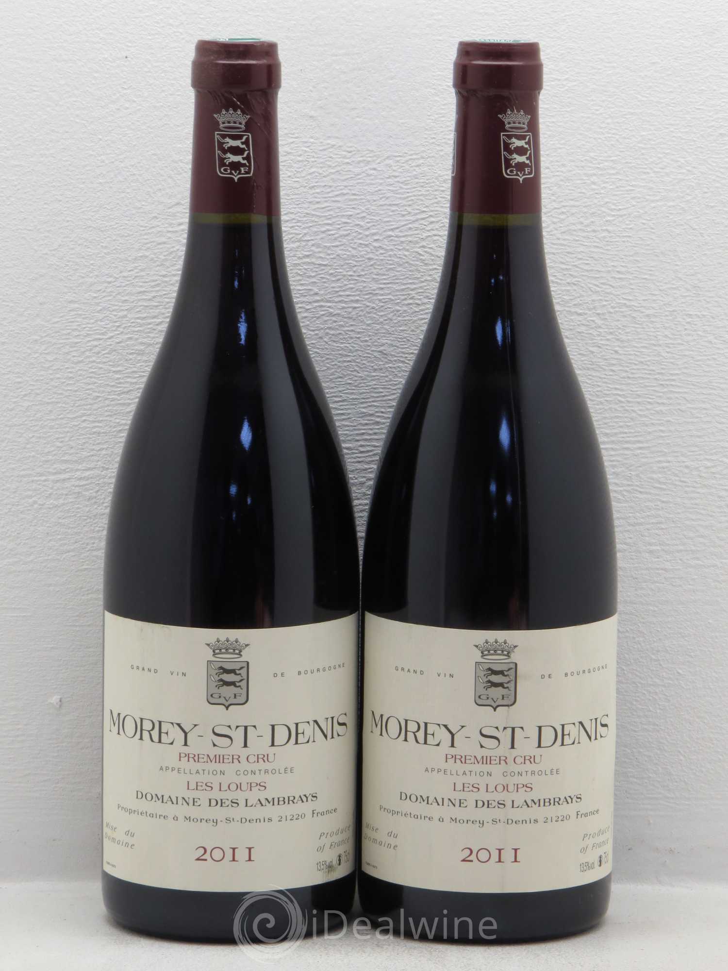 Morey-Saint-Denis 1er Cru Les Loups Domaine des Lambrays 2011 - Lot de 4 bouteilles - 2