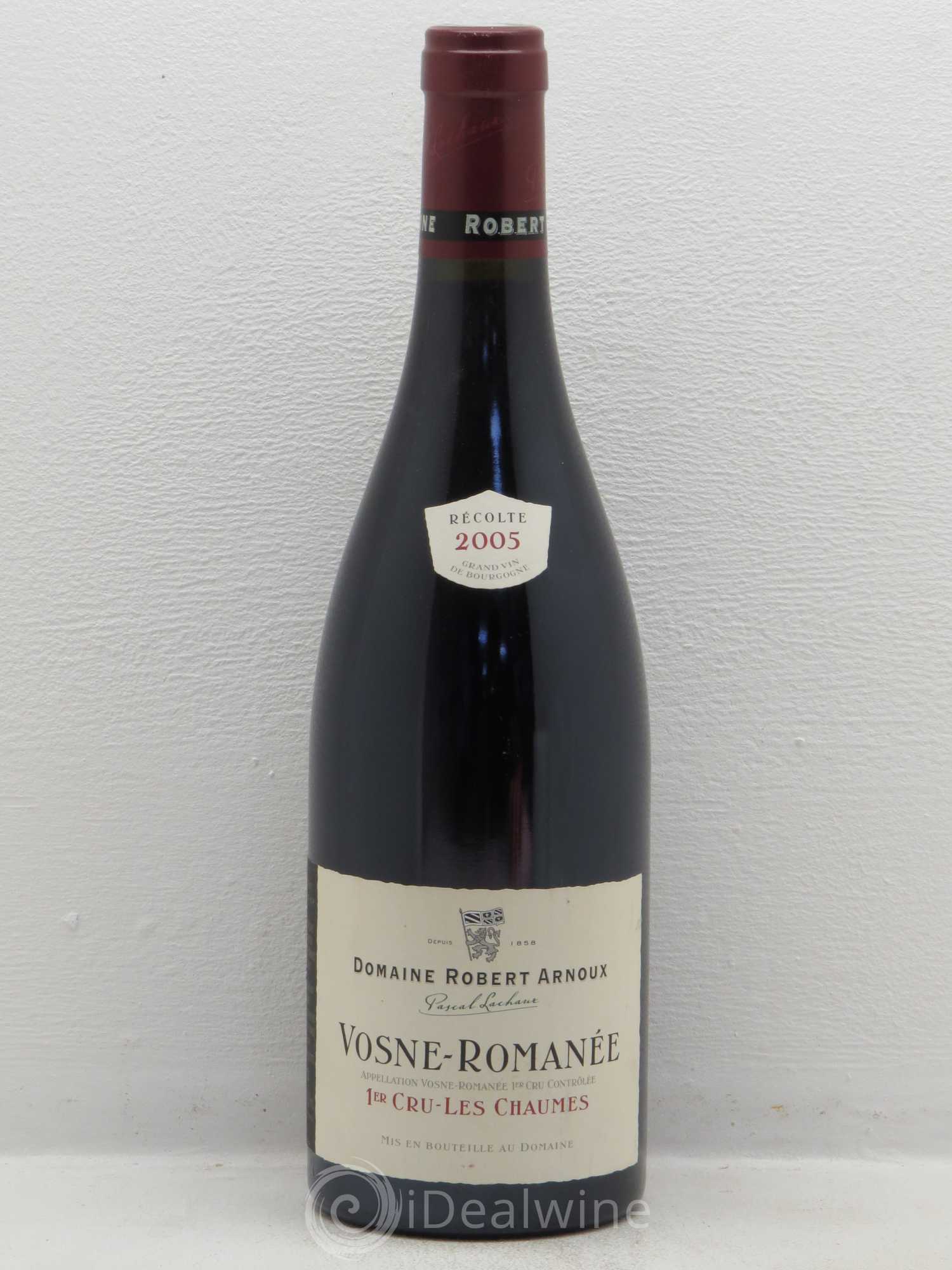 Vosne-Romanée 1er Cru Les Chaumes Arnoux-Lachaux (Domaine) 2005 - Lot de 1 bouteille - 0