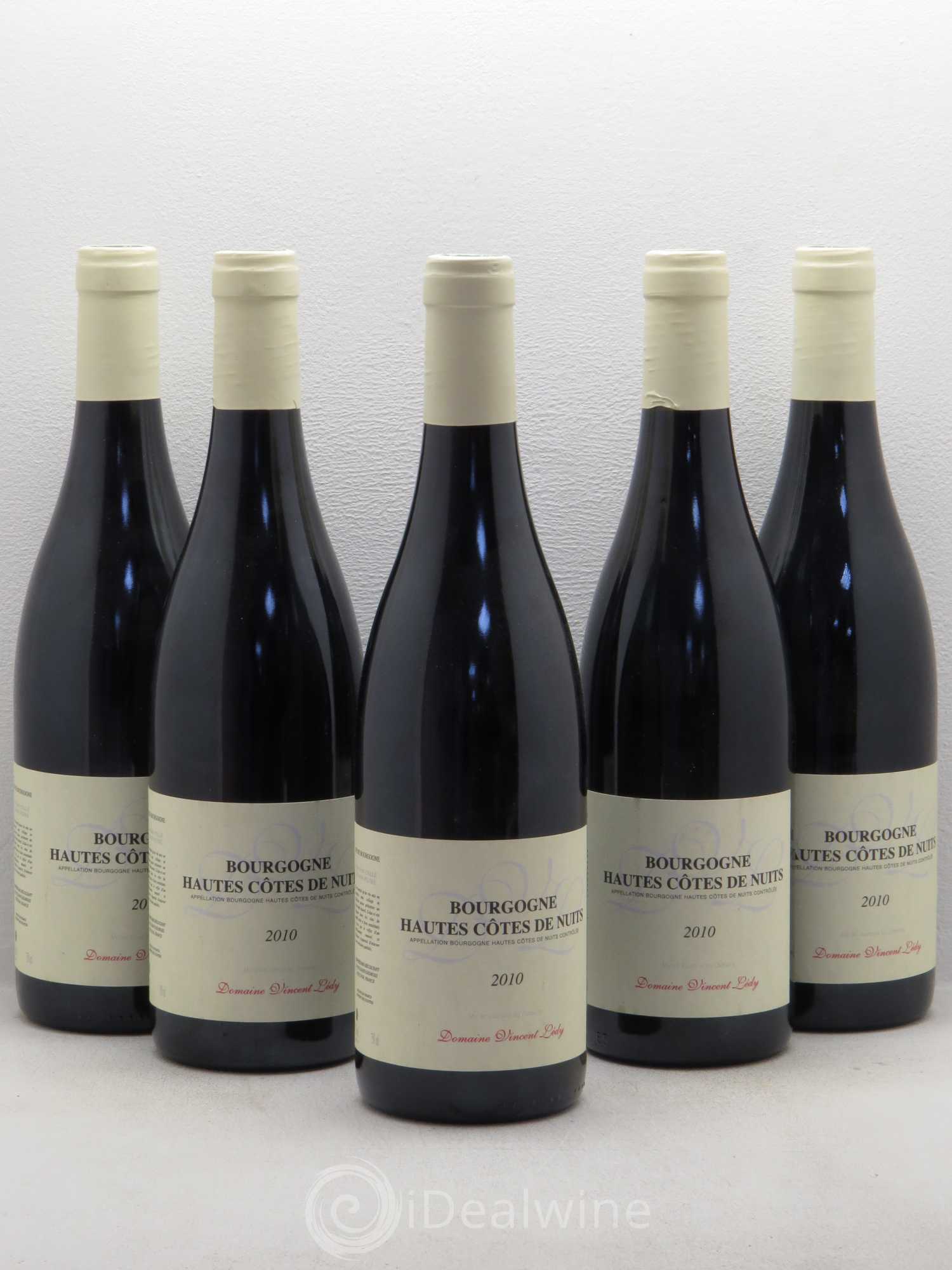 Hautes-Côtes de Nuits Domaine Vincent Ledy 2010 - Posten von 5 Flaschen - 0