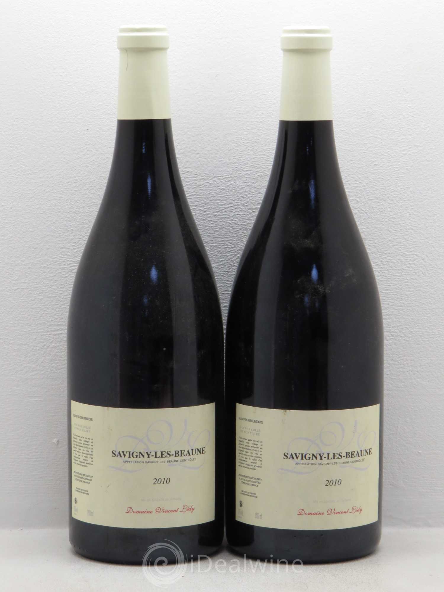Savigny-lès-Beaune Domaine Vincent Ledy 2010 - Posten von 2 Magnum - 0