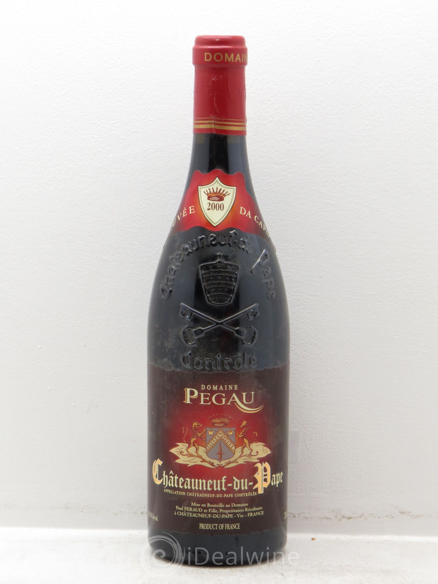 Châteauneuf-du-Pape Domaine du Pégau Cuvée Da Capo Paul et Laurence Féraud 2000 - Lot de 1 bouteille - 0