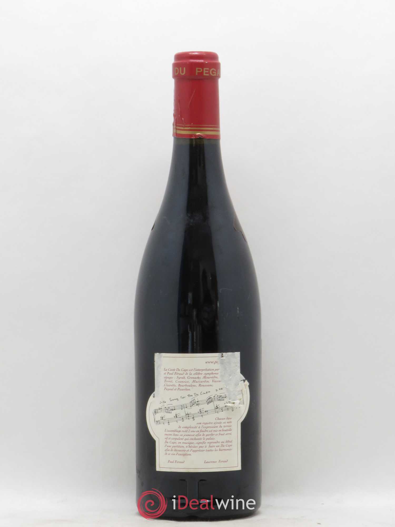 Châteauneuf-du-Pape Domaine du Pégau Cuvée Da Capo Paul et Laurence Féraud 2000 - Lot de 1 bouteille - 1