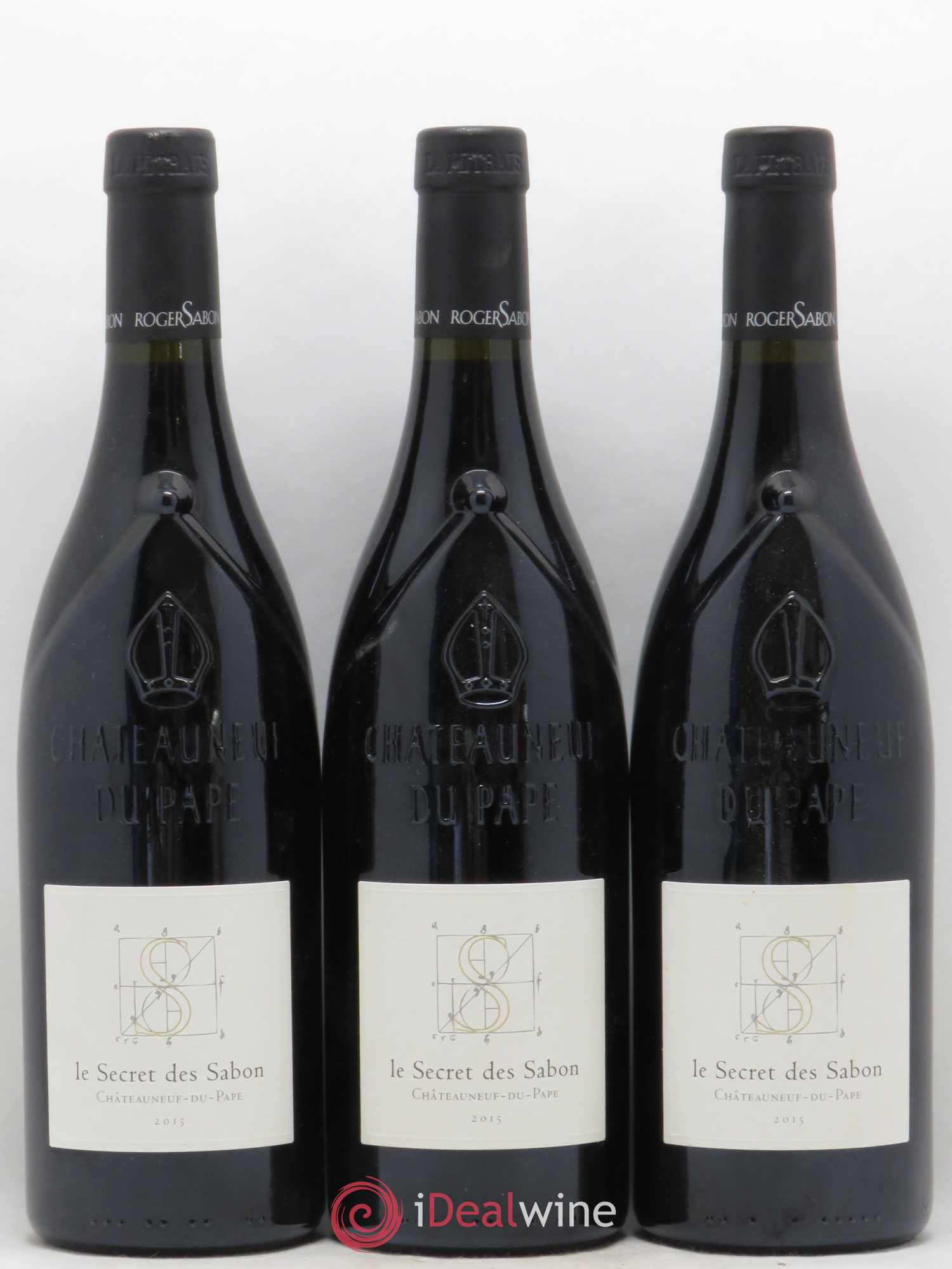 Châteauneuf-du-Pape Le Secret des Sabon Domaine Roger Sabon 2015 - Lot de 3 bouteilles - 0