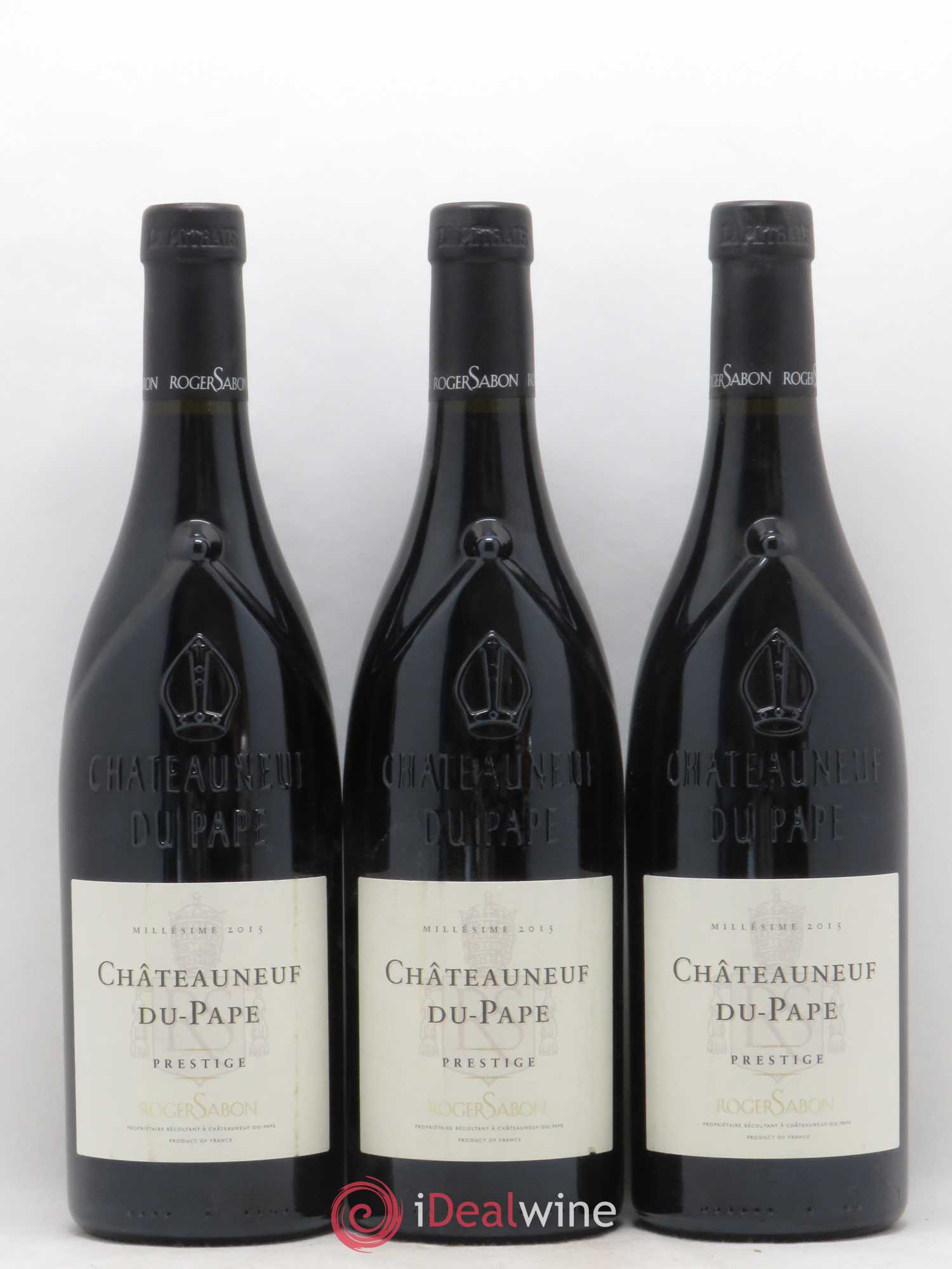 Châteauneuf-du-Pape Cuvée Prestige Roger Sabon (Domaine) 2015 - Lot de 3 bouteilles - 0