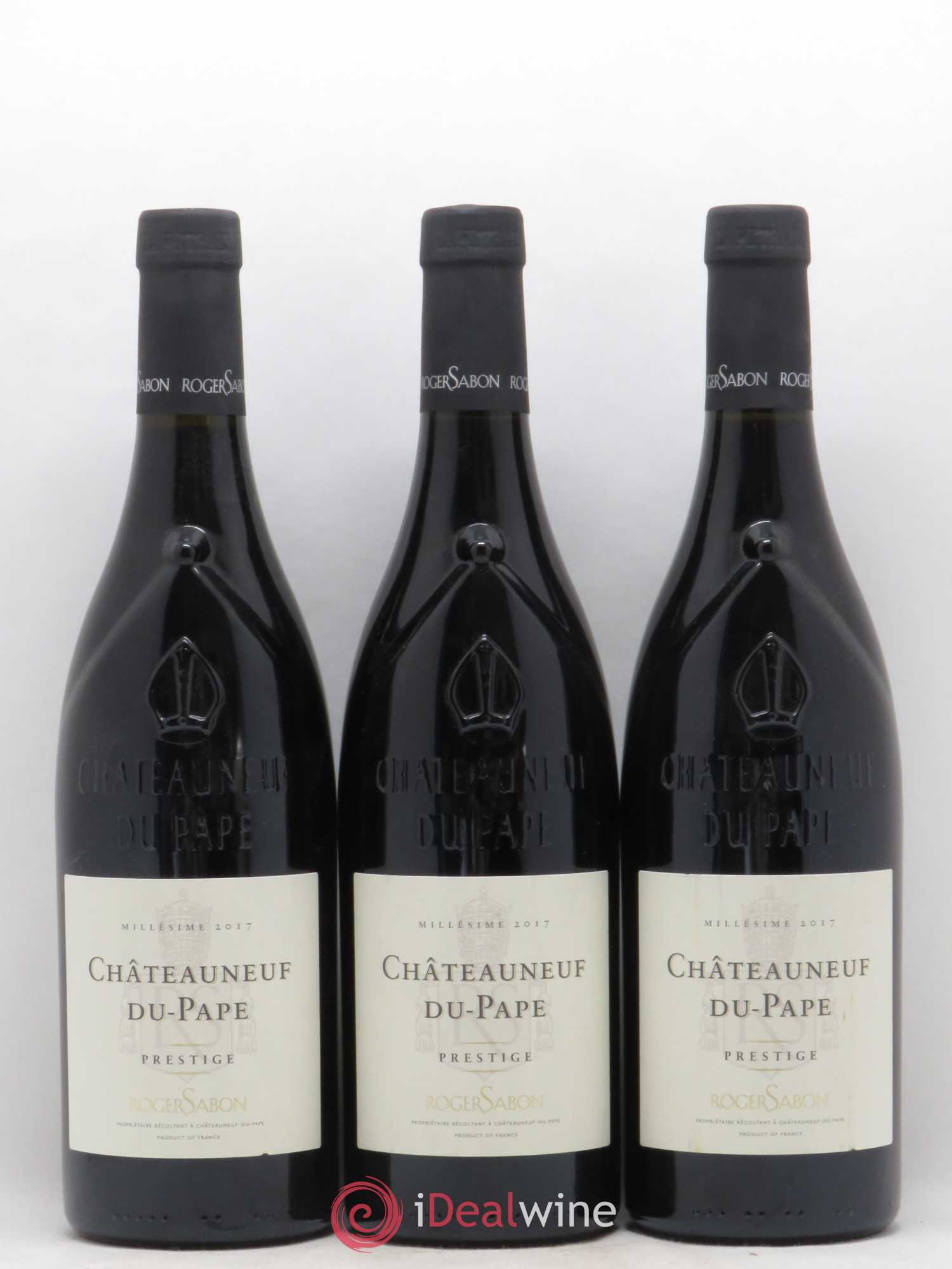 Châteauneuf-du-Pape Cuvée Prestige Roger Sabon (Domaine) 2017 - Lot de 3 bouteilles - 0