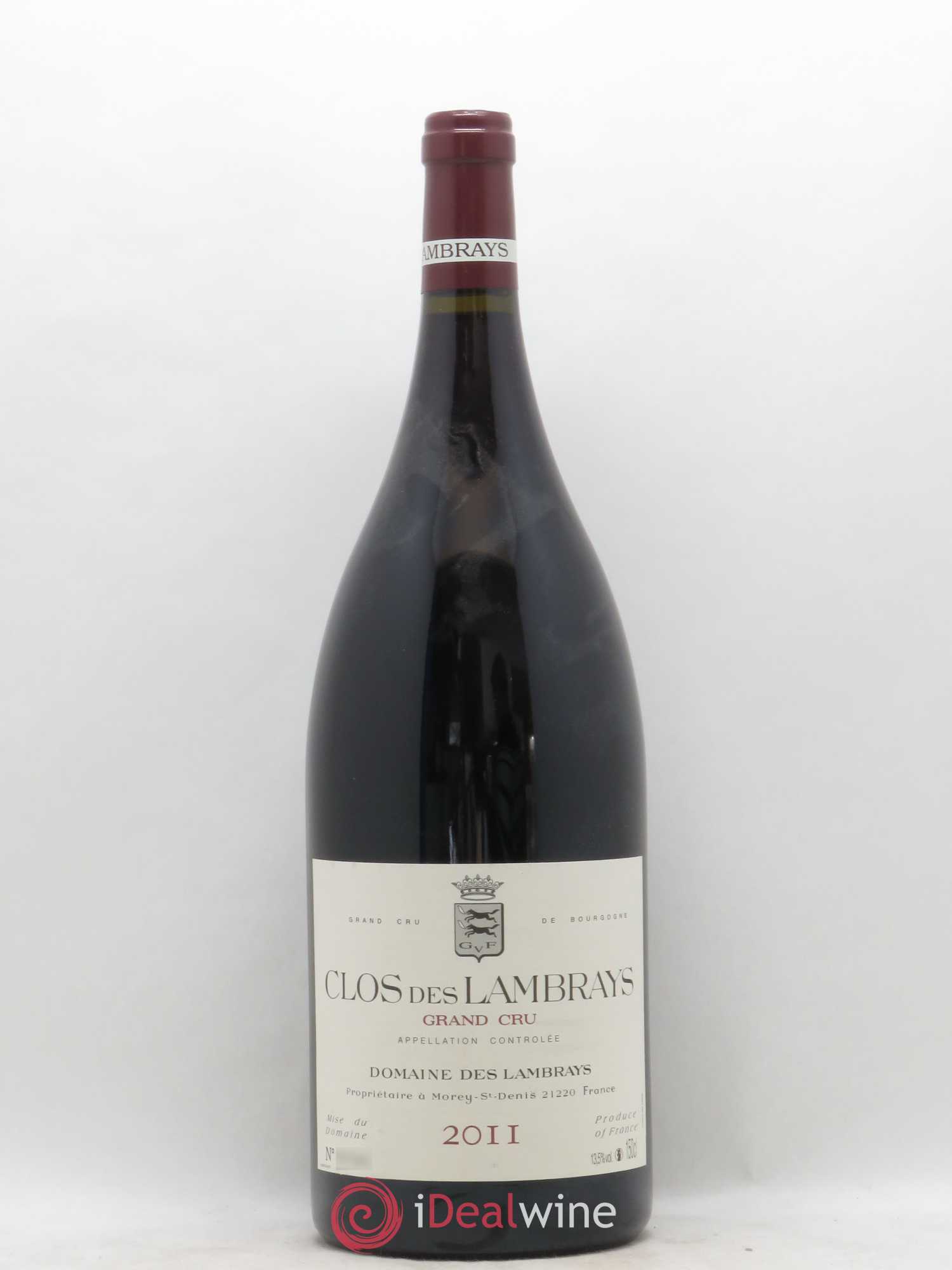 Clos des Lambrays Grand Cru Domaine des Lambrays 2011 - Lot de 1 magnum - 0