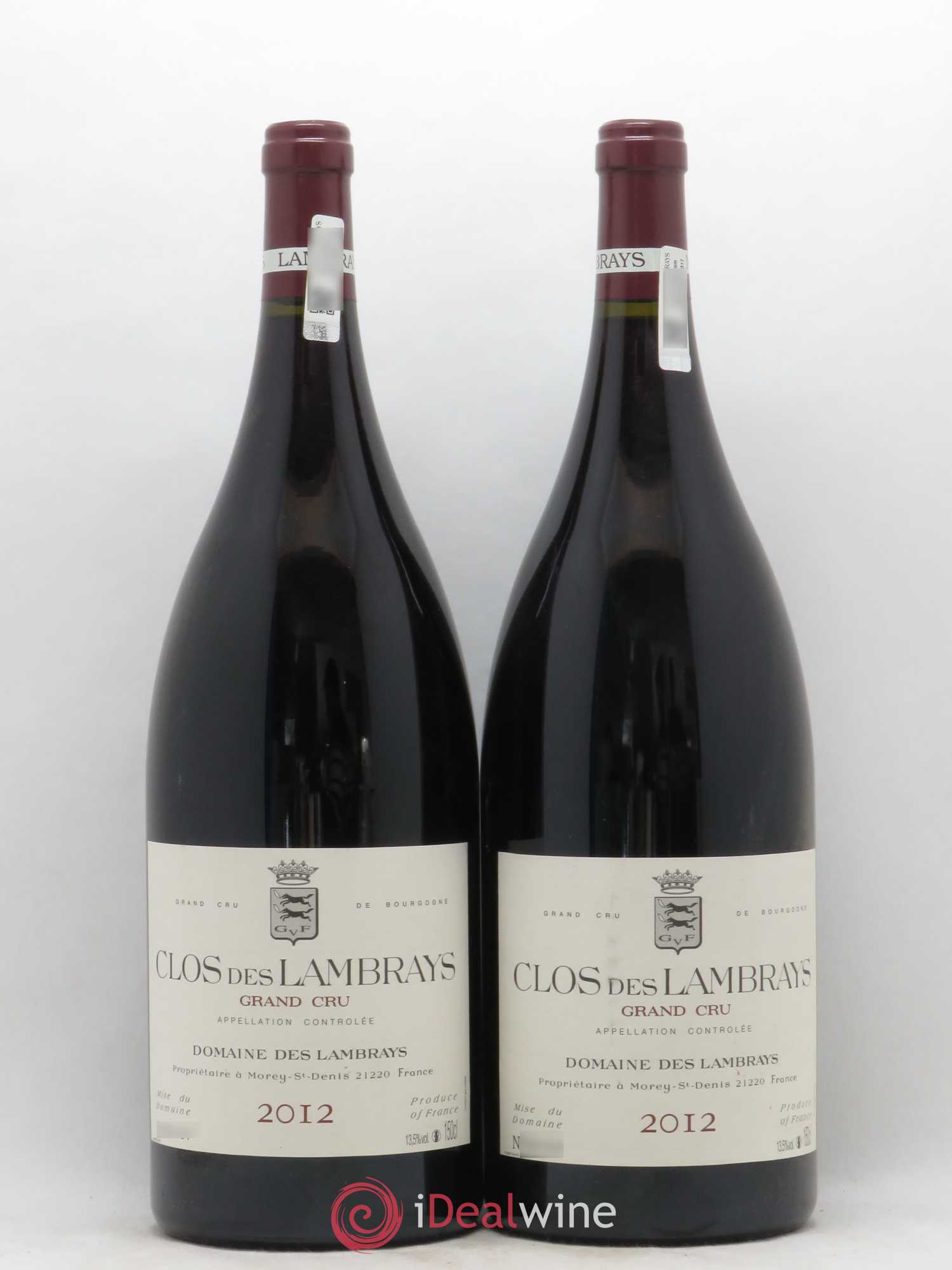 Clos des Lambrays Grand Cru Domaine des Lambrays 2012 - Lot de 2 magnums - 0