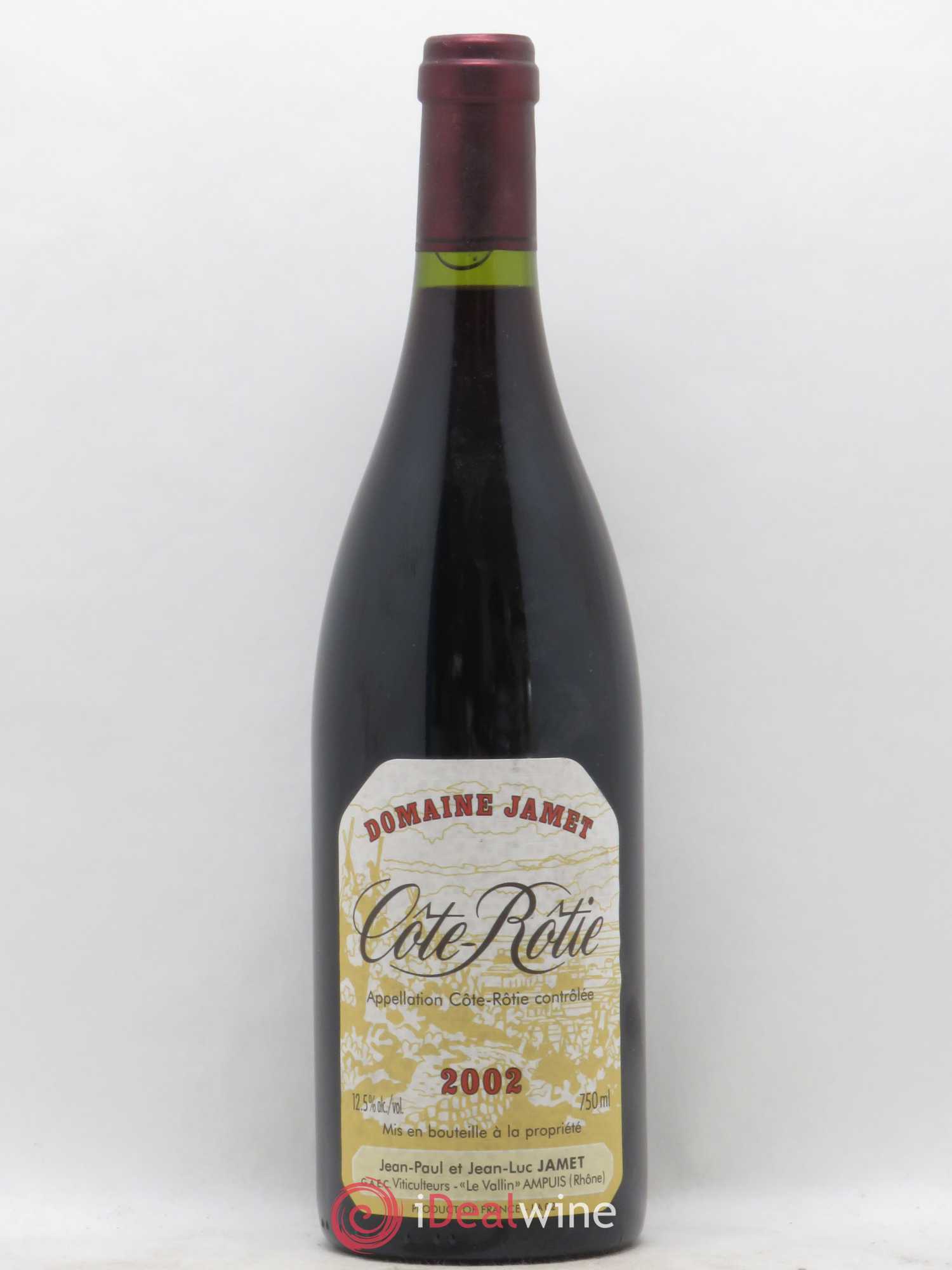 Côte-Rôtie Jamet (Domaine) 2002 - Lot de 1 bouteille - 0