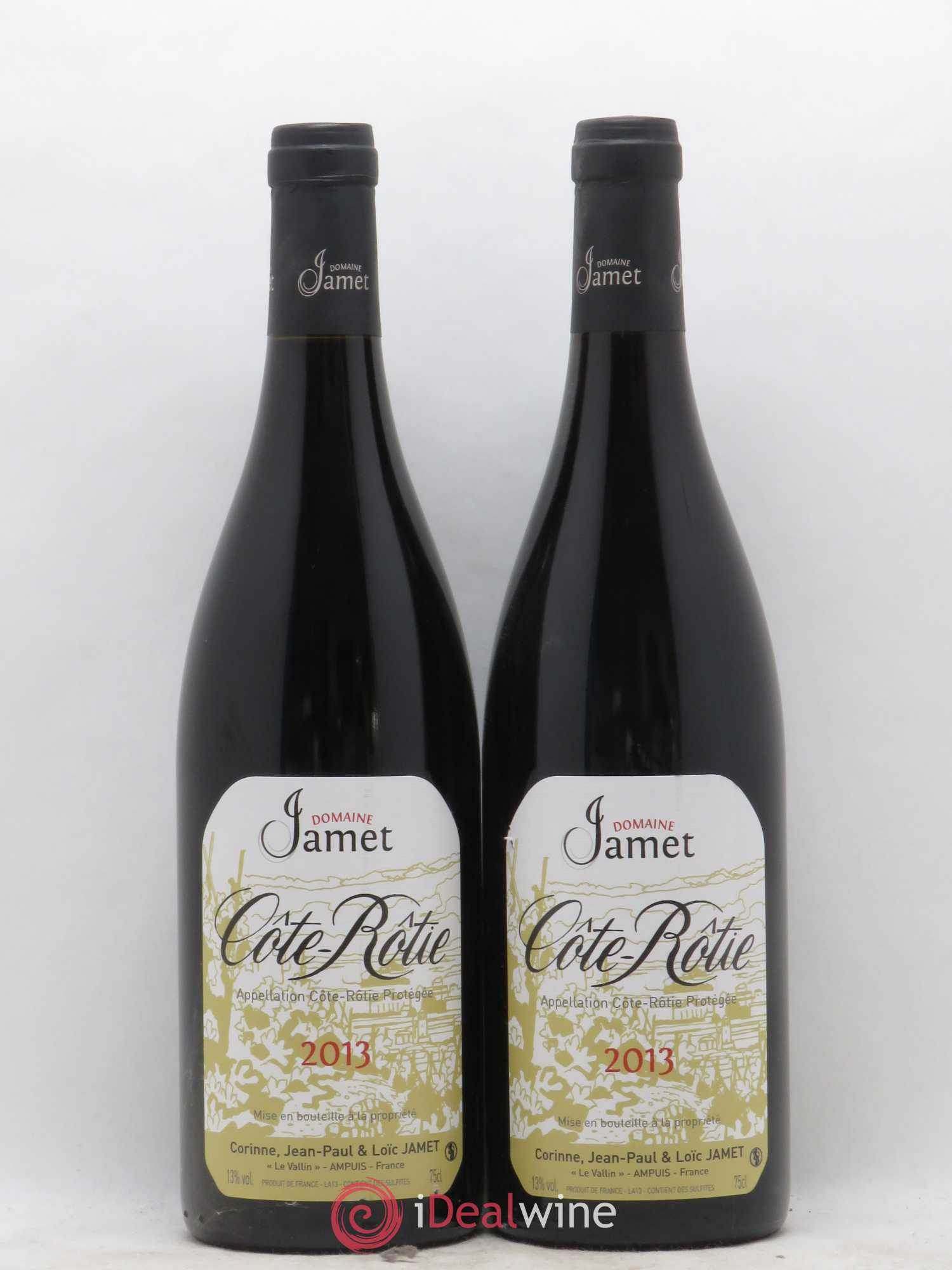 Côte-Rôtie Jamet (Domaine) 2013 - Lot de 2 bouteilles - 0