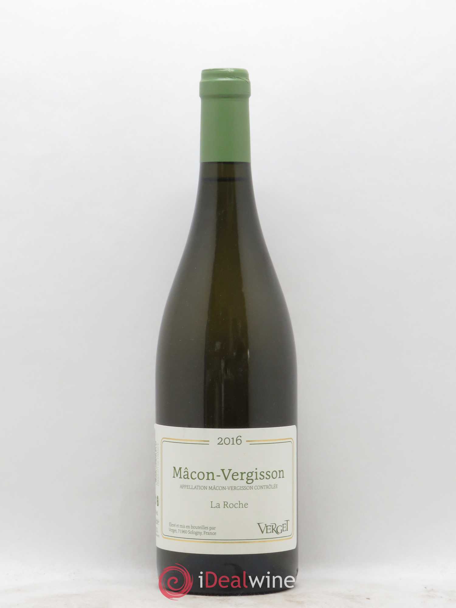 Mâcon-Vergisson La Roche Verget 2016 - Lot de 1 bouteille - 0