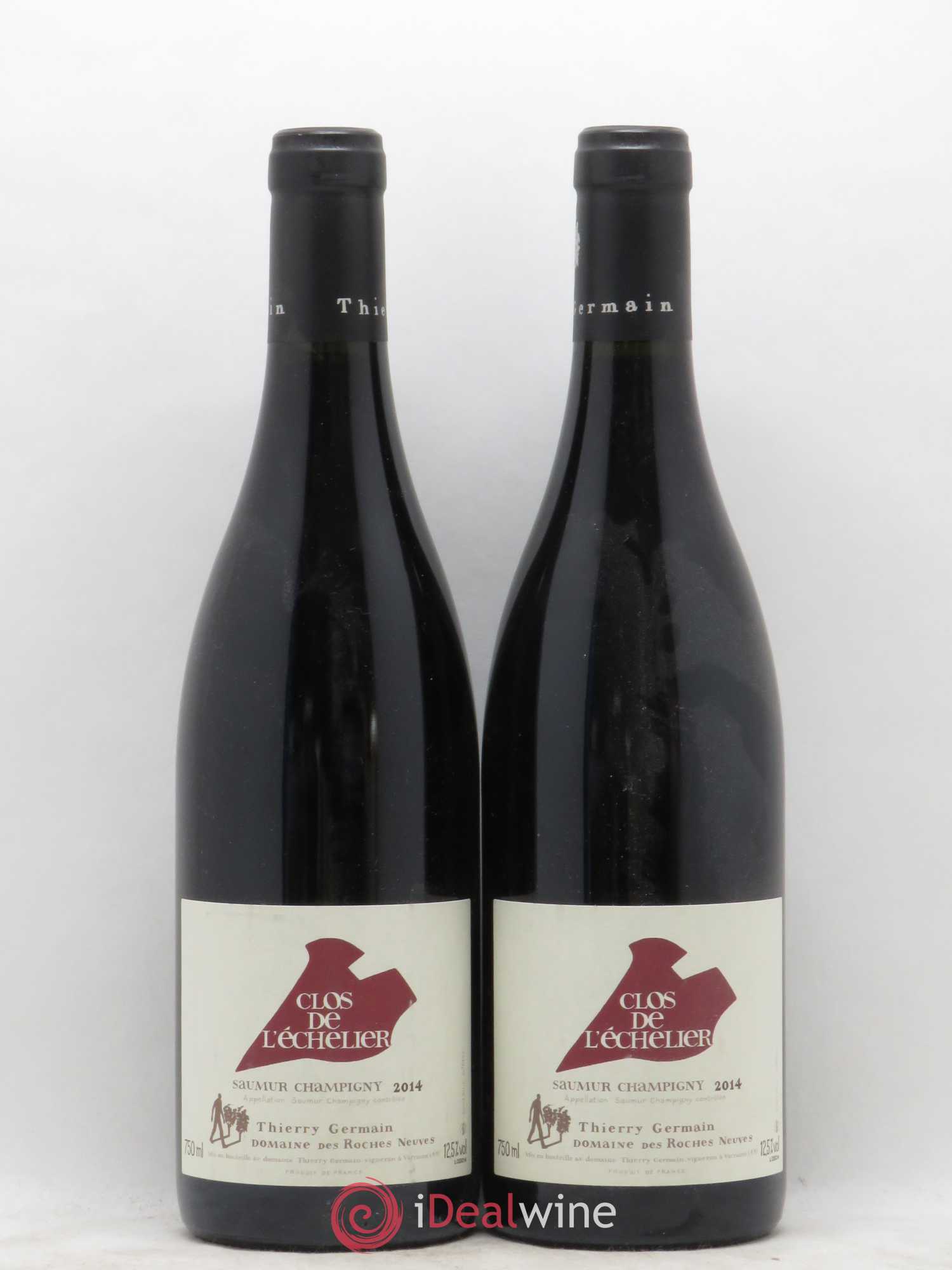 Saumur-Champigny Clos de l'Echelier Domaine des Roches Neuves - Thierry Germain 2014 - Lot de 2 bouteilles - 0
