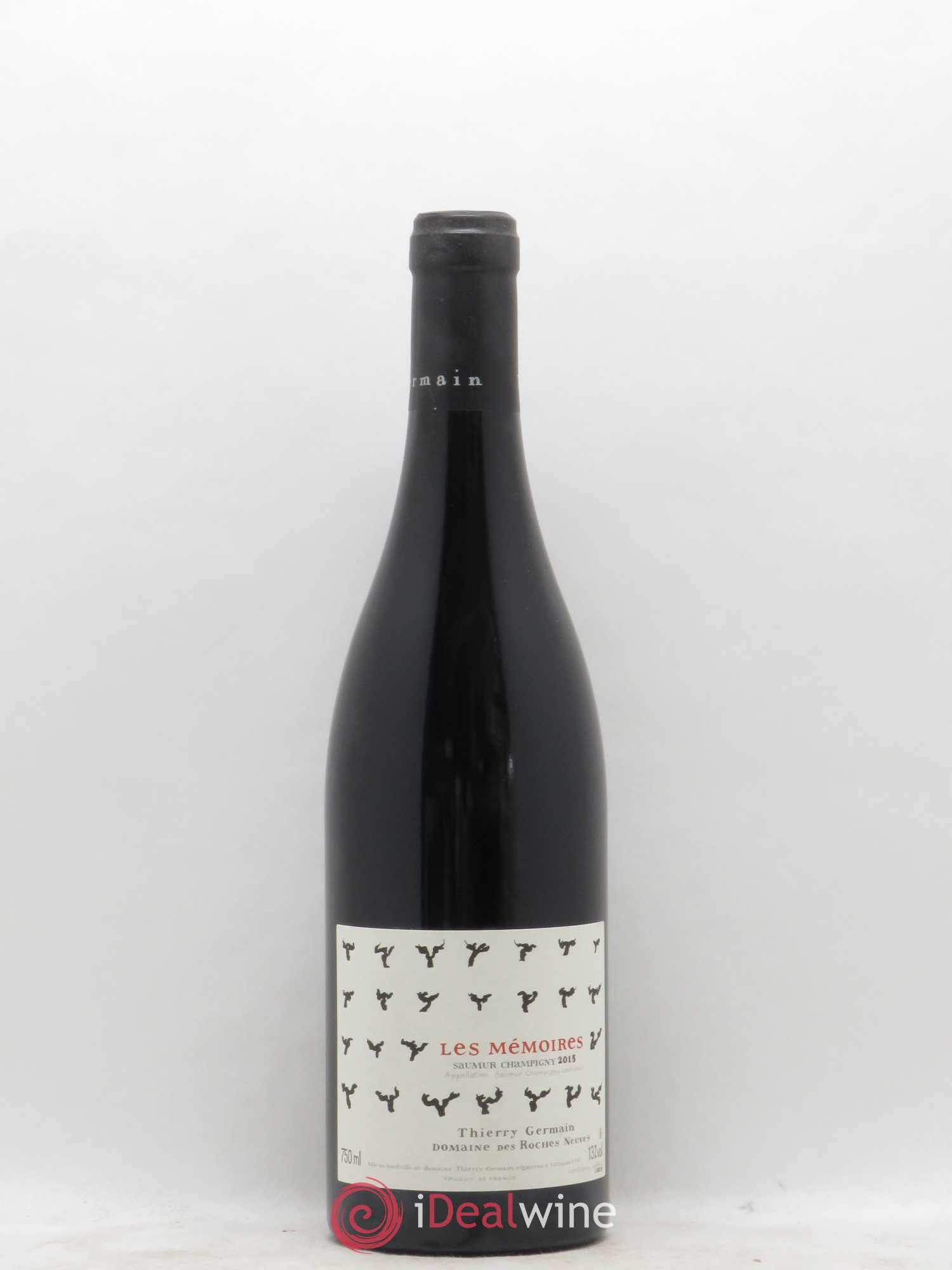Saumur-Champigny Les Mémoires Domaine des Roches Neuves - Thierry Germain 2015 - Lot de 1 bouteille - 0