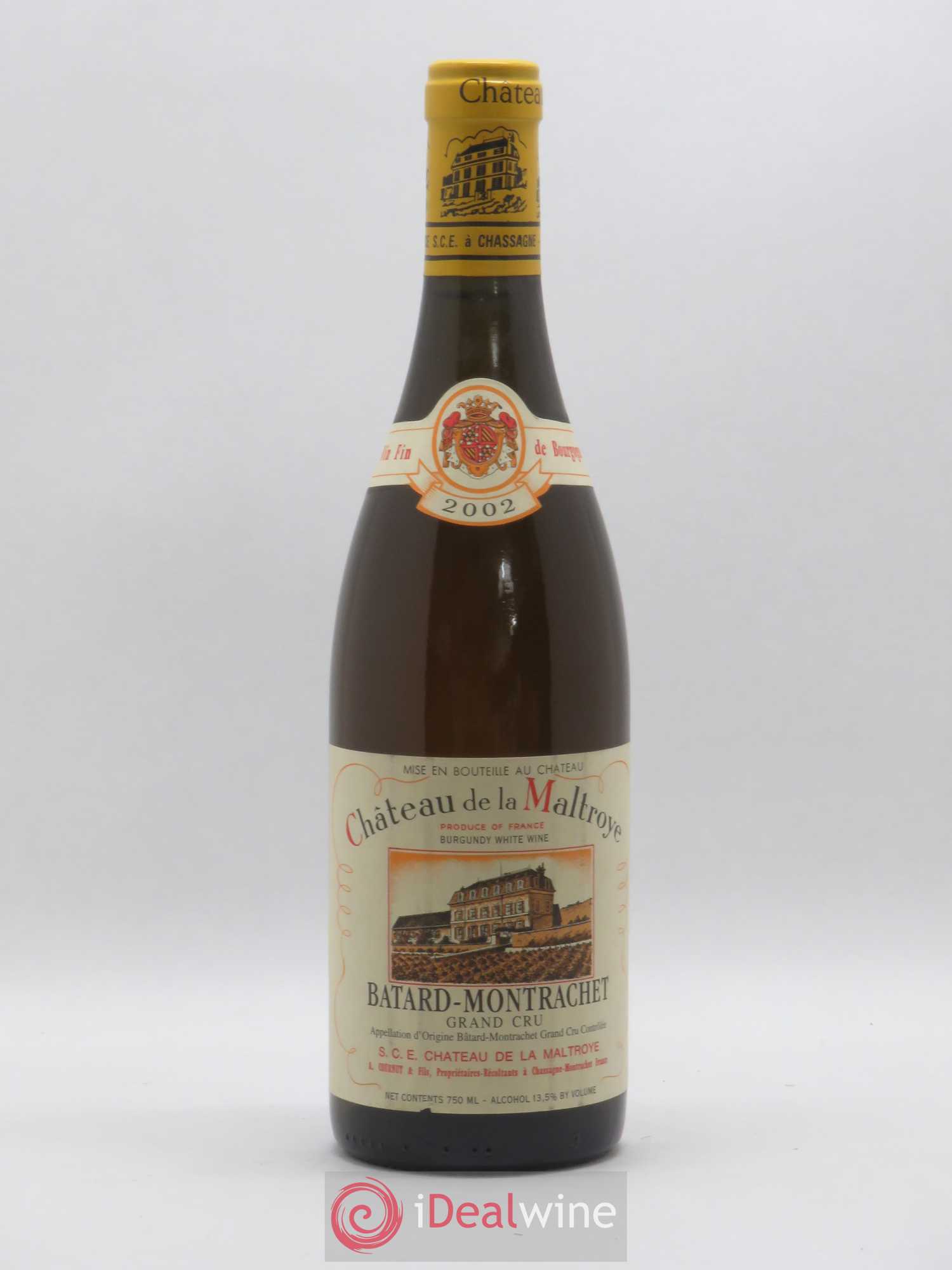 Bâtard-Montrachet Grand Cru Château de la Maltroye 2002 - Lot de 1 bouteille - 0