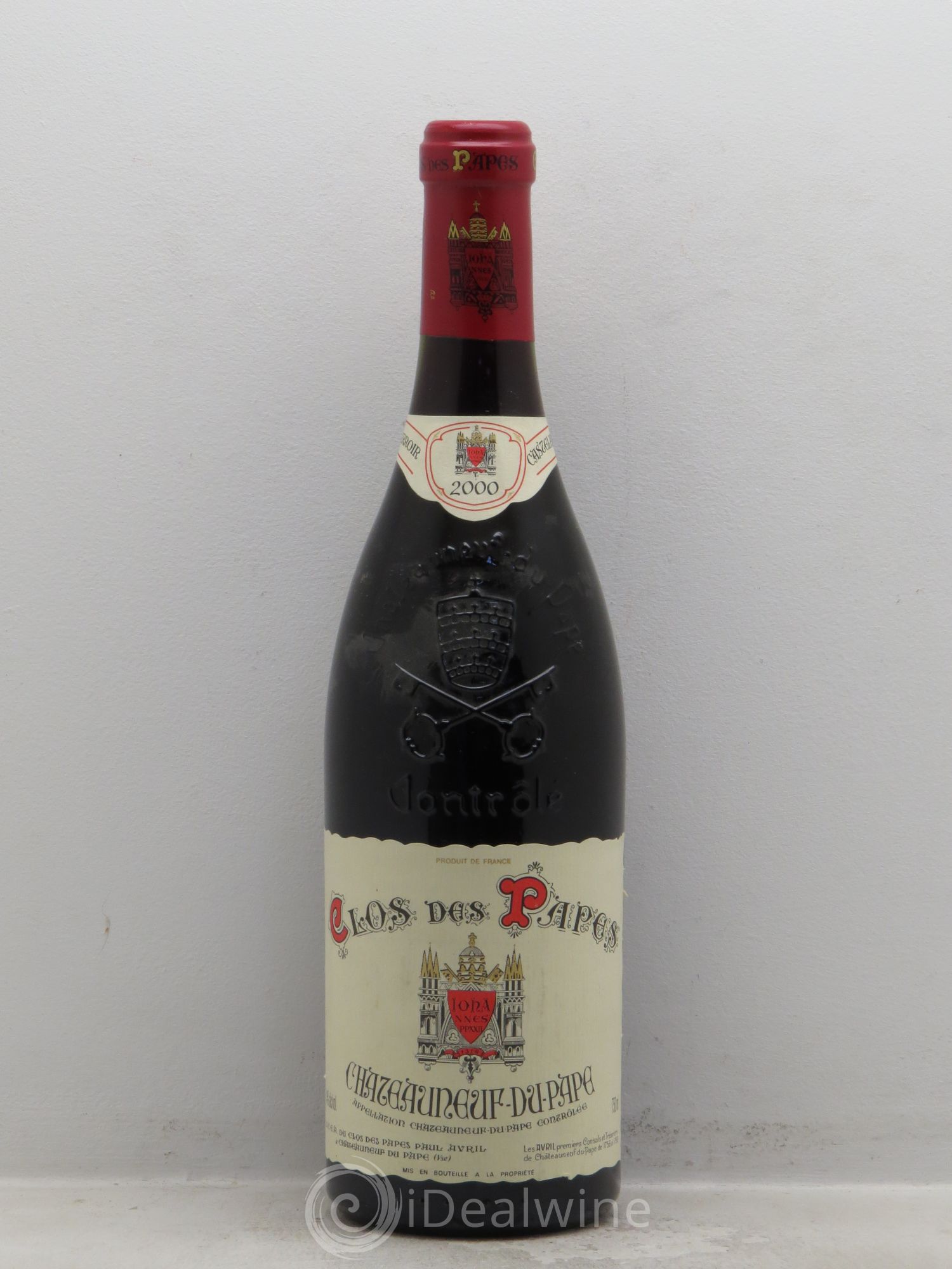 Châteauneuf-du-Pape Clos des Papes - Paul Avril 2000 - Lot de 1 bouteille - 0