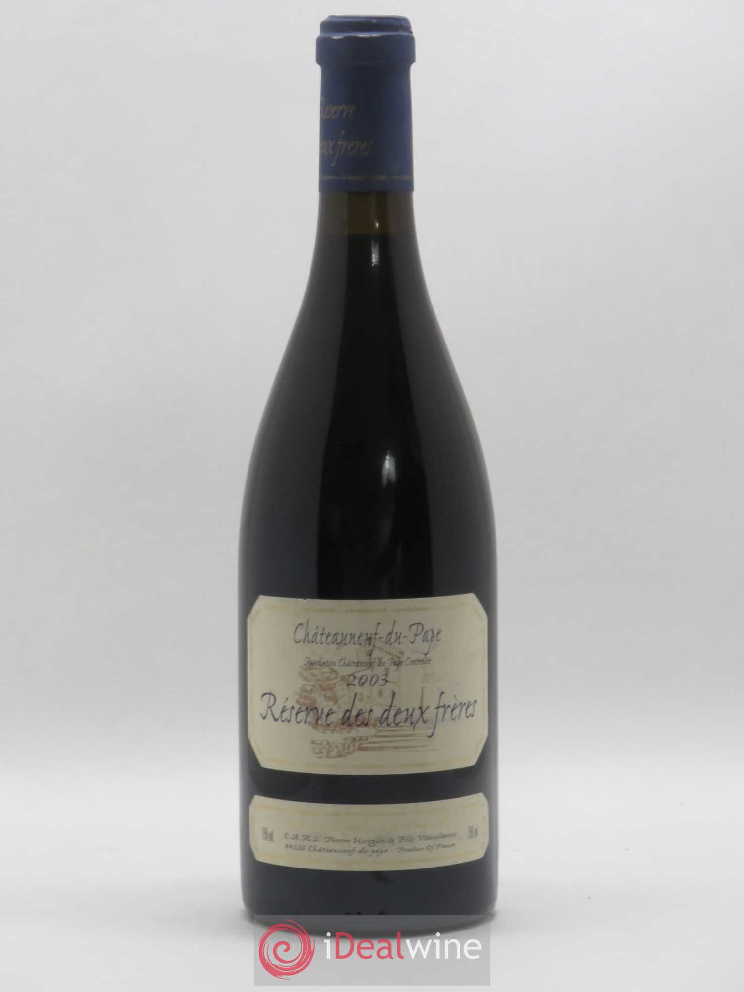 Châteauneuf-du-Pape Réserve des 2 frères Pierre Usseglio & Fils 2003 - Lot de 1 bouteille - 0