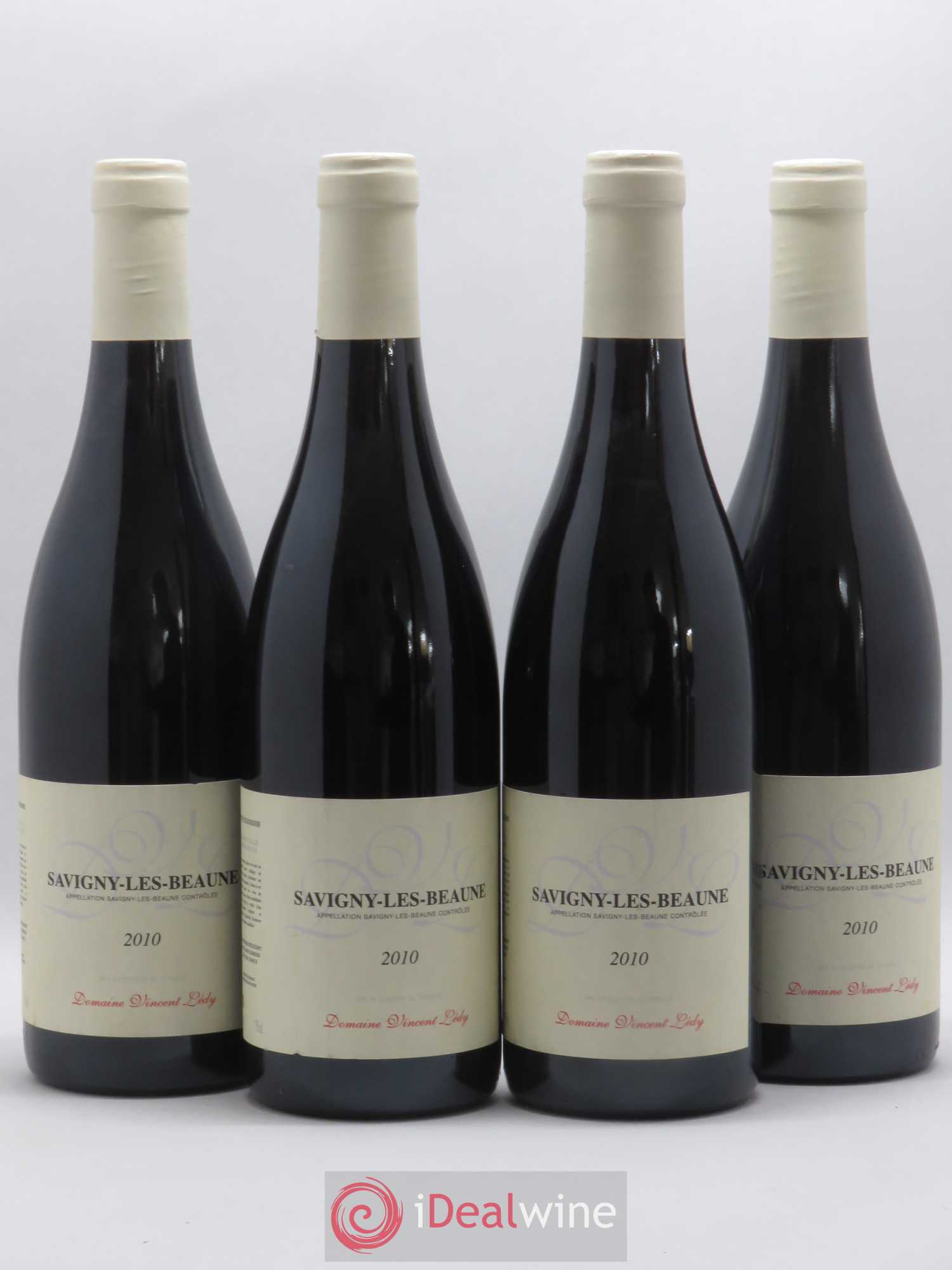 Savigny-lès-Beaune Domaine Vincent Ledy 2010 - Posten von 4 Flaschen - 0