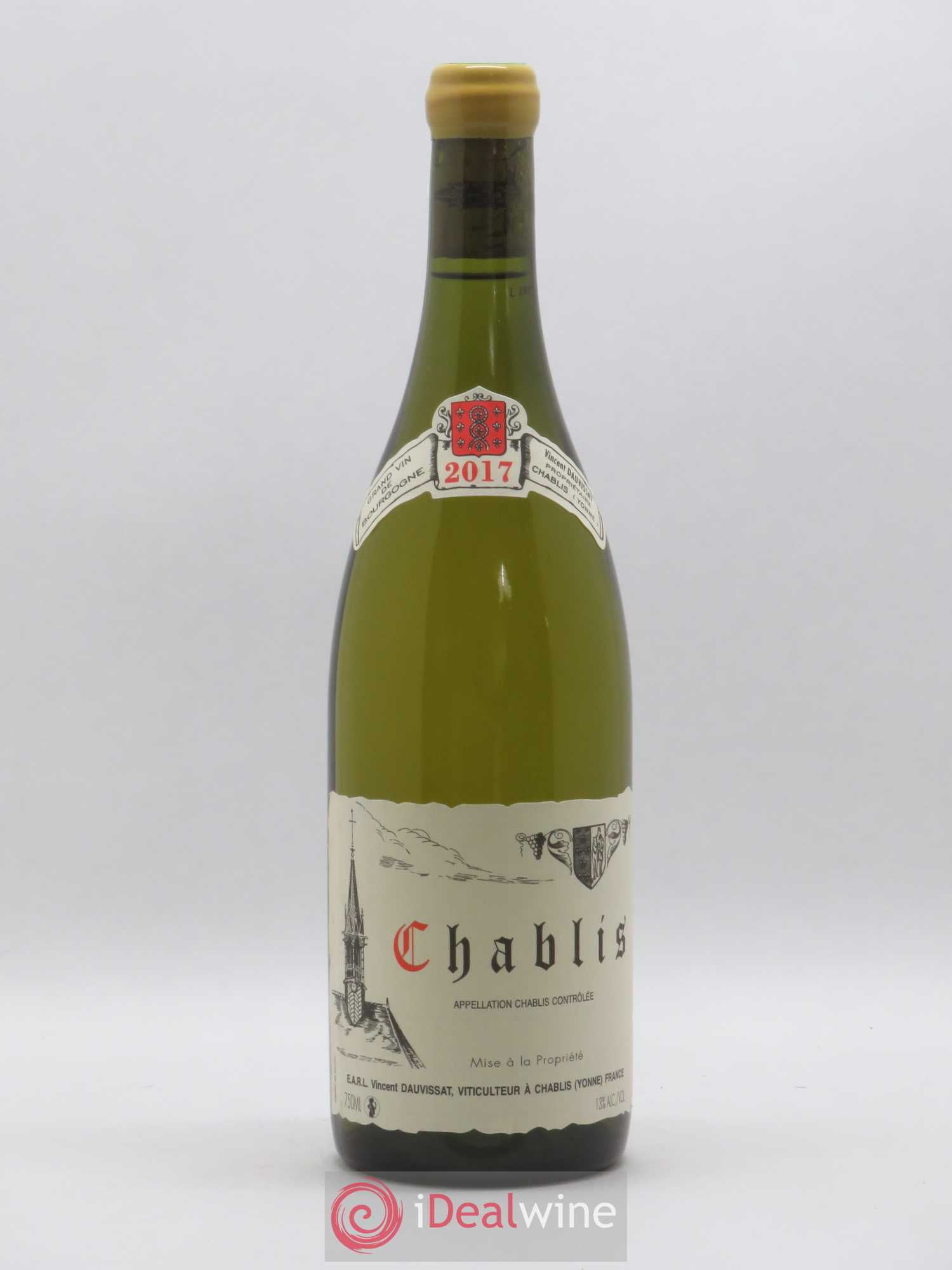 Chablis Vincent Dauvissat (Domaine) 2017 - Lot de 1 bouteille - 0