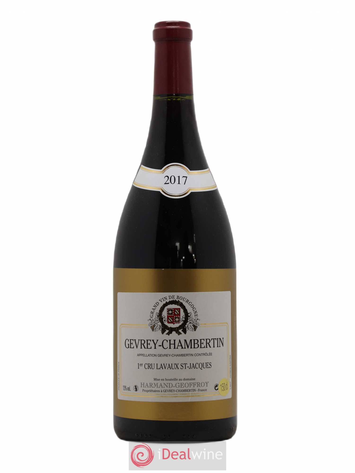 Gevrey-Chambertin 1er Cru Lavaux Saint Jacques Harmand-Geoffroy (Domaine) 2017 - Lot de 1 magnum - 0