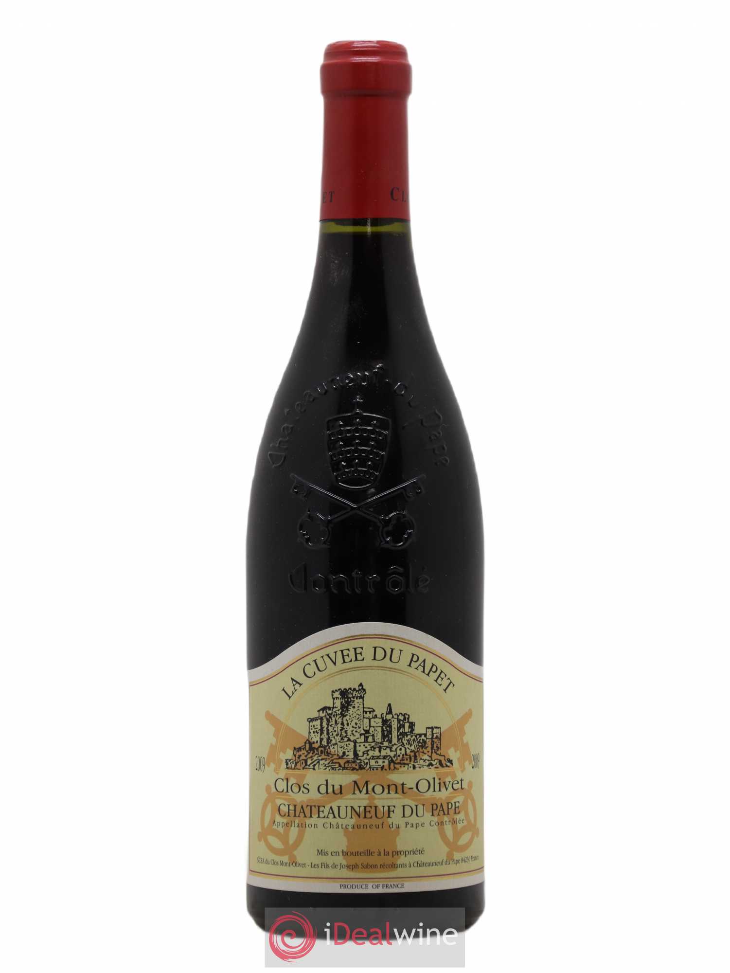 Châteauneuf-du-Pape Cuvée du Papet Clos du Mont-Olivet 2009 - Lot de 1 bouteille - 0