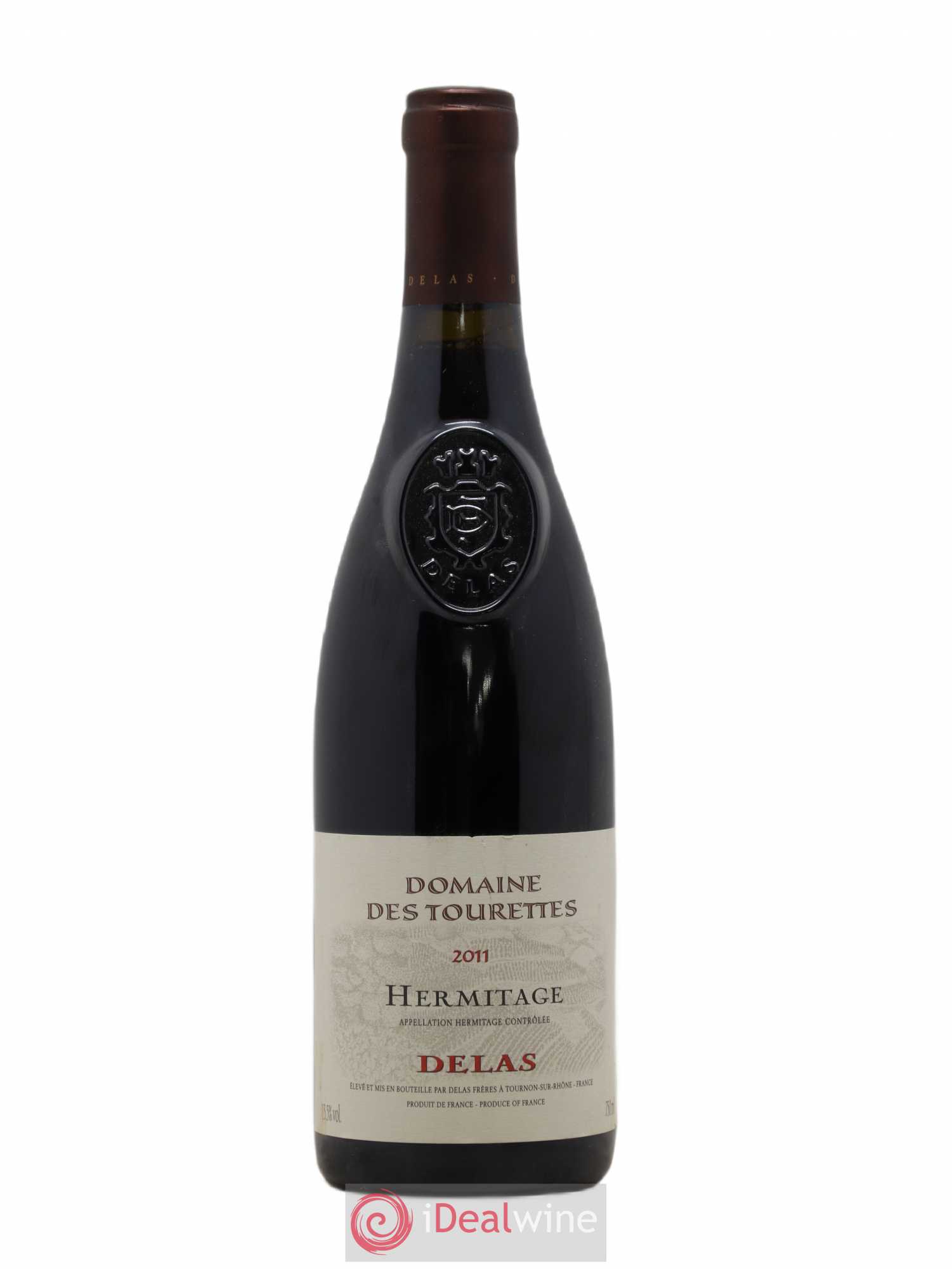Hermitage Domaine des Tourettes Delas Frères 2011 - Lot de 1 bouteille - 0
