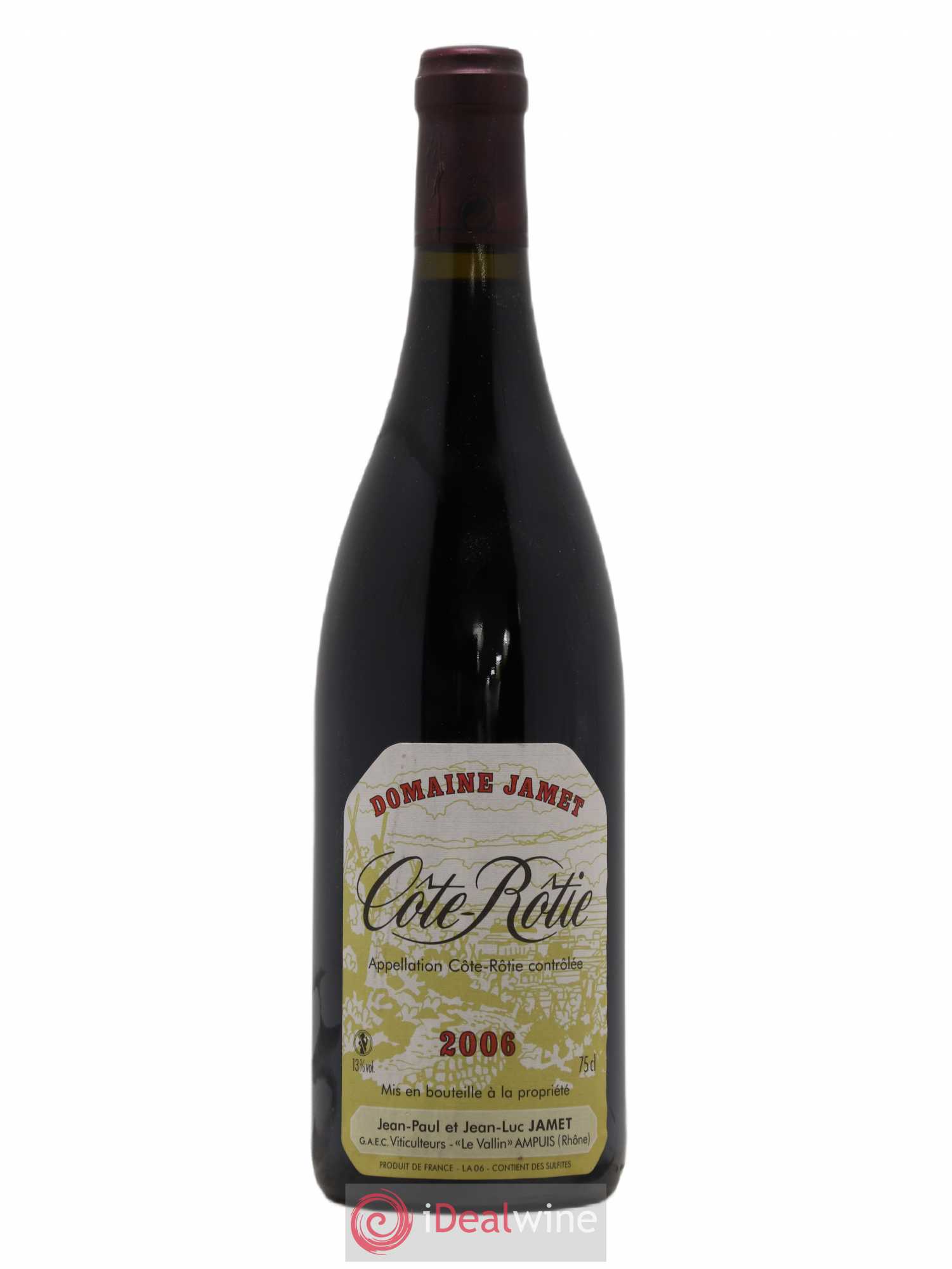 Côte-Rôtie Jamet (Domaine) 2006 - Lot de 1 bouteille - 0