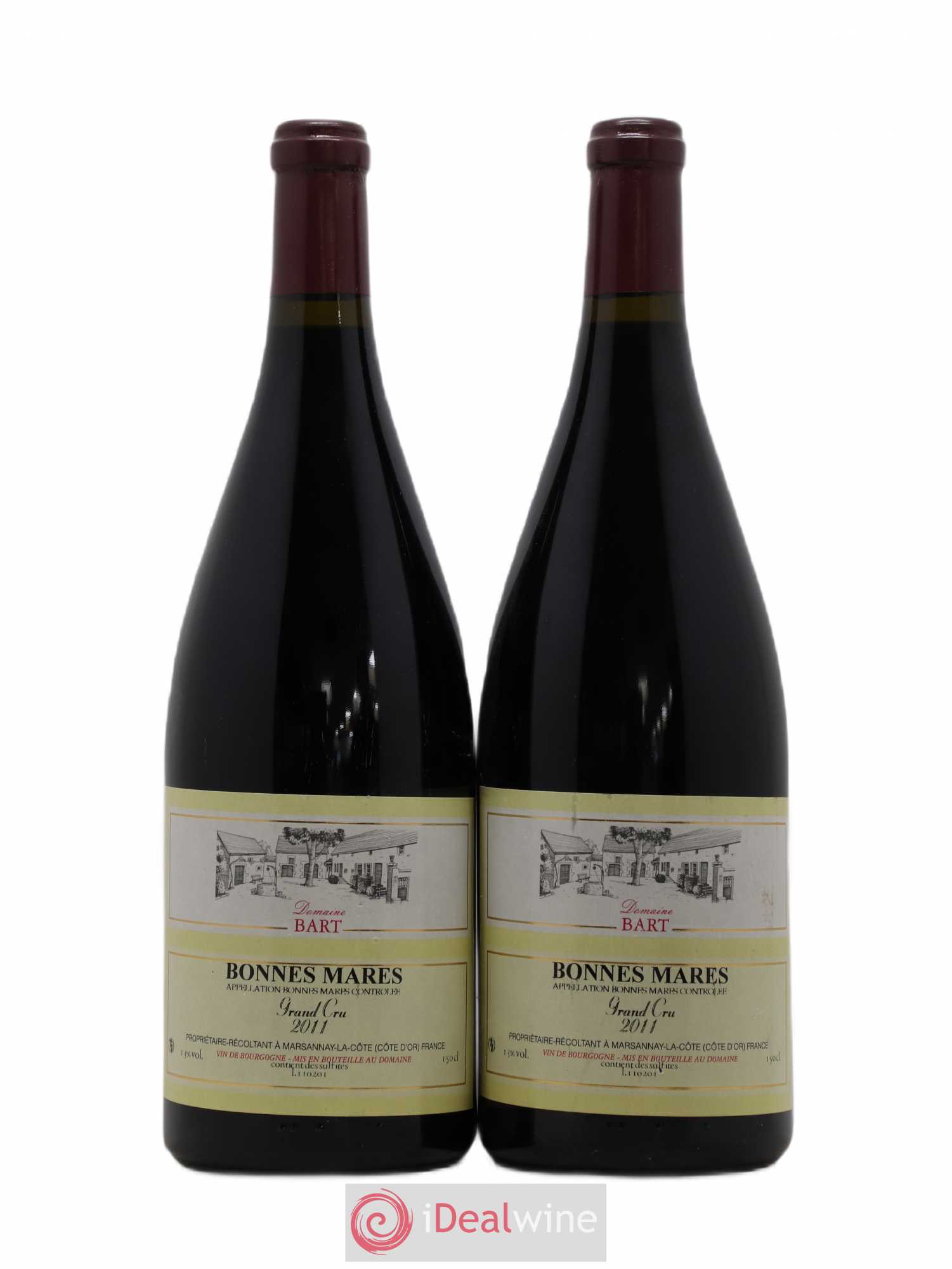 Bonnes-Mares Grand Cru Bart (Domaine) 2011 - Lot de 2 magnums - 0