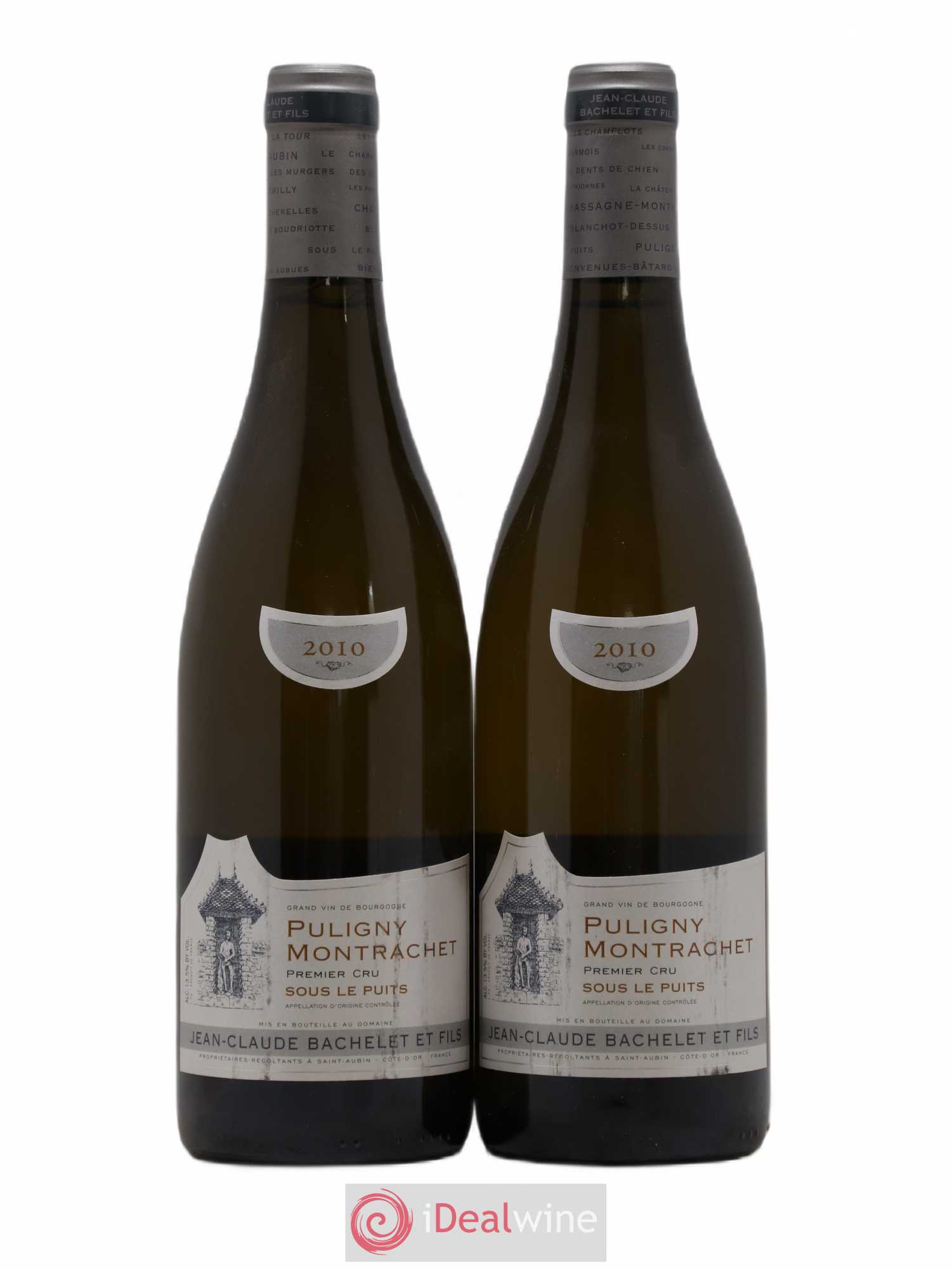 Puligny-Montrachet 1er Cru Sous Le Puit Domaine Jean Claude Bachelet 2010 - Posten von 2 Flaschen - 0