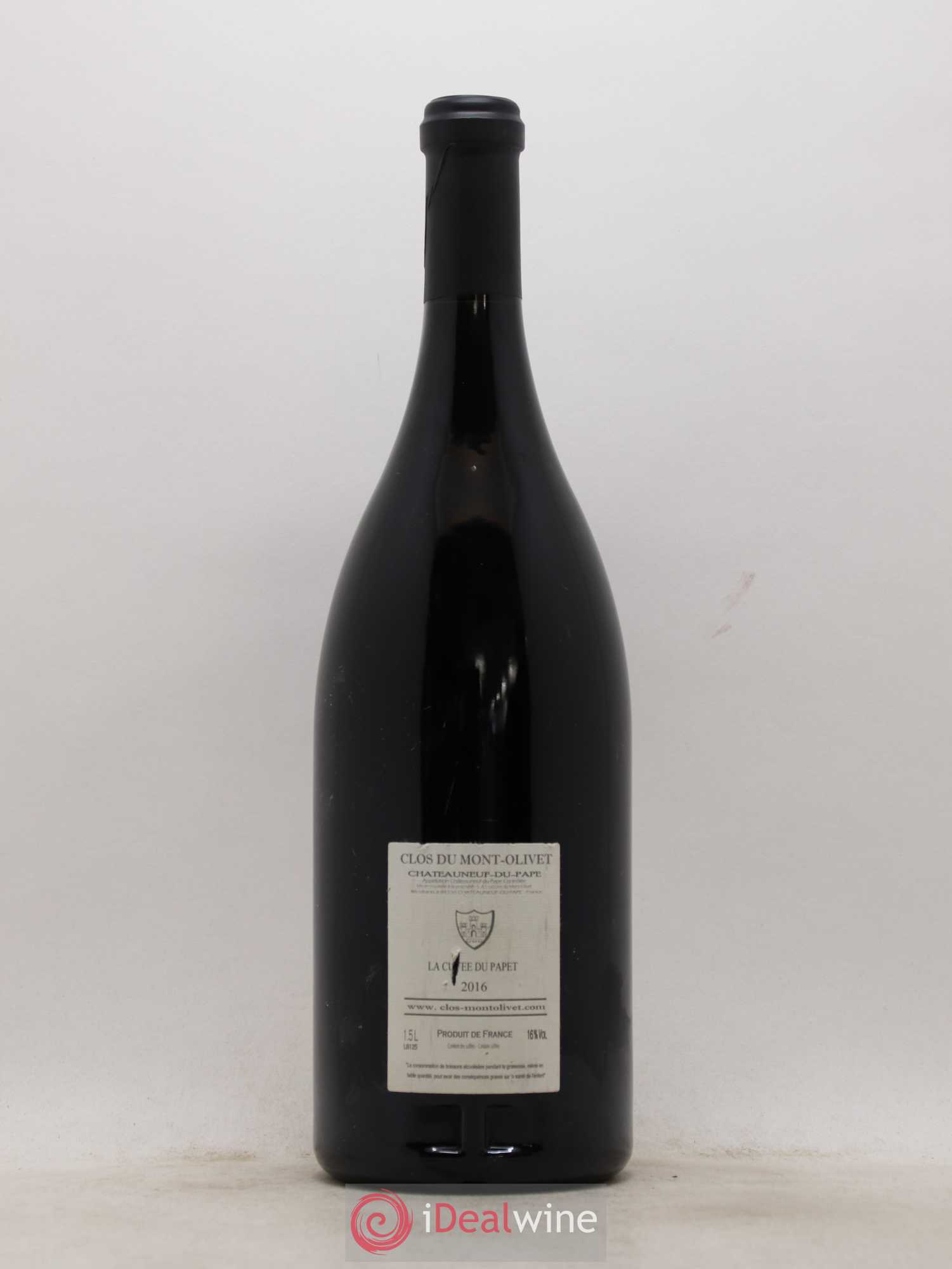 Châteauneuf-du-Pape Cuvée du Papet Clos du Mont-Olivet 2016 - Lot de 1 magnum - 1