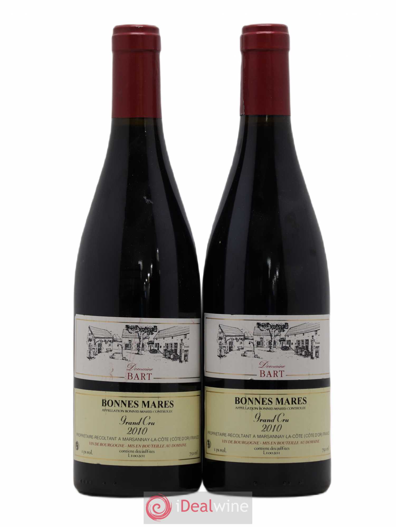 Bonnes-Mares Grand Cru Bart (Domaine) 2010 - Lot de 2 bouteilles - 0