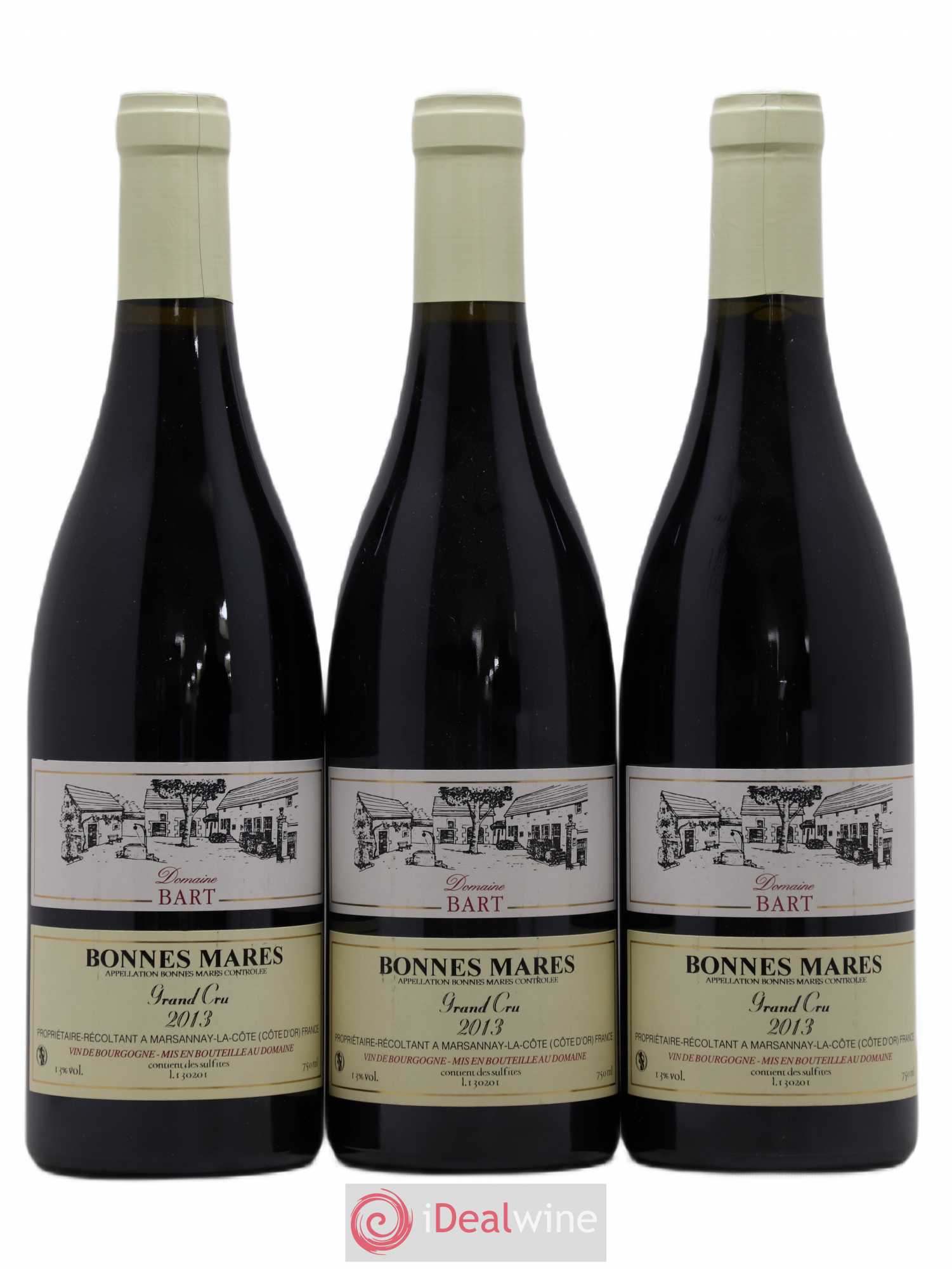 Bonnes-Mares Grand Cru Bart (Domaine) 2013 - Lot de 3 bouteilles - 0
