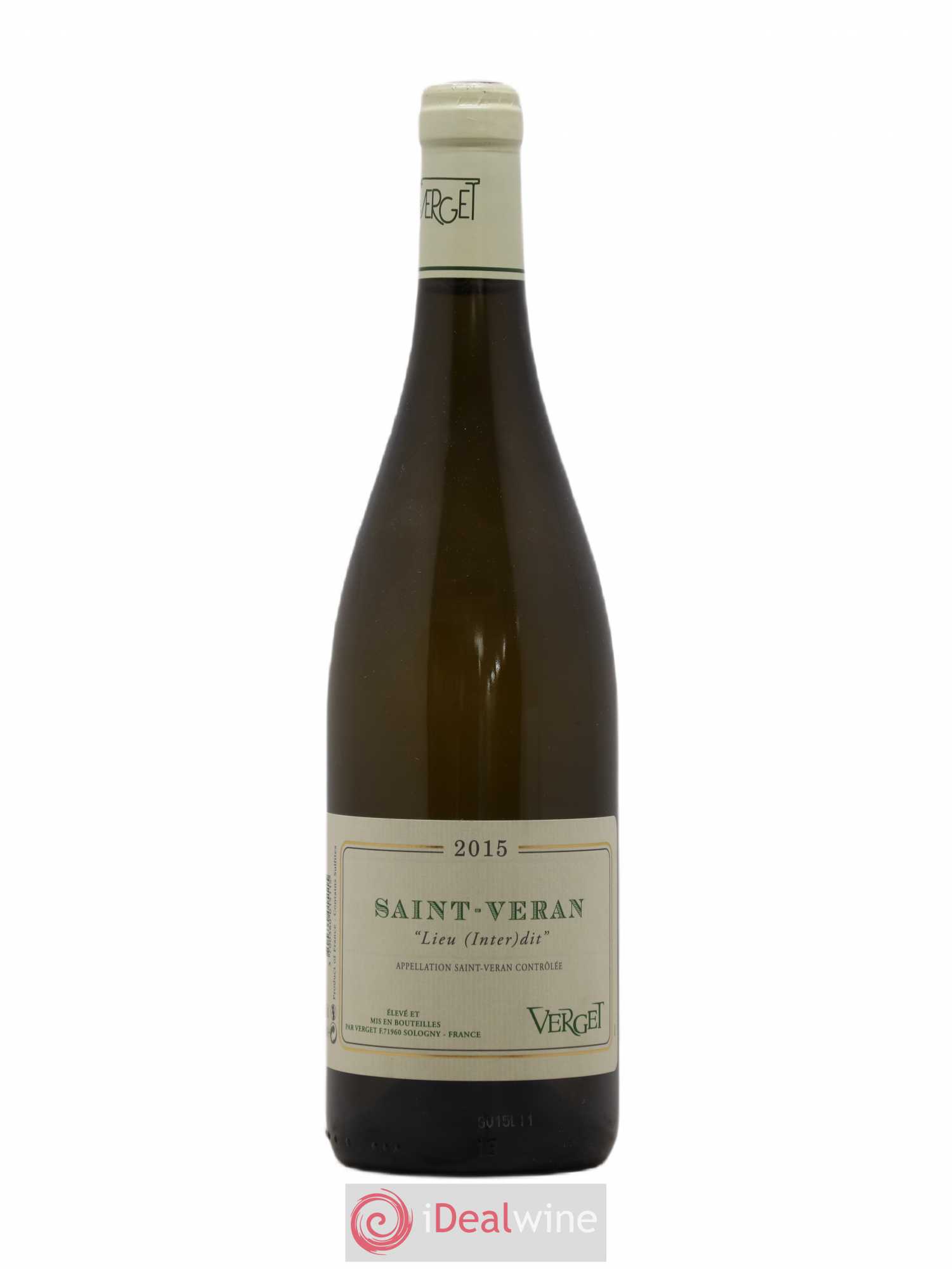 Saint-Véran Lieu Interdit Verget 2015 - Lot de 1 bouteille - 0