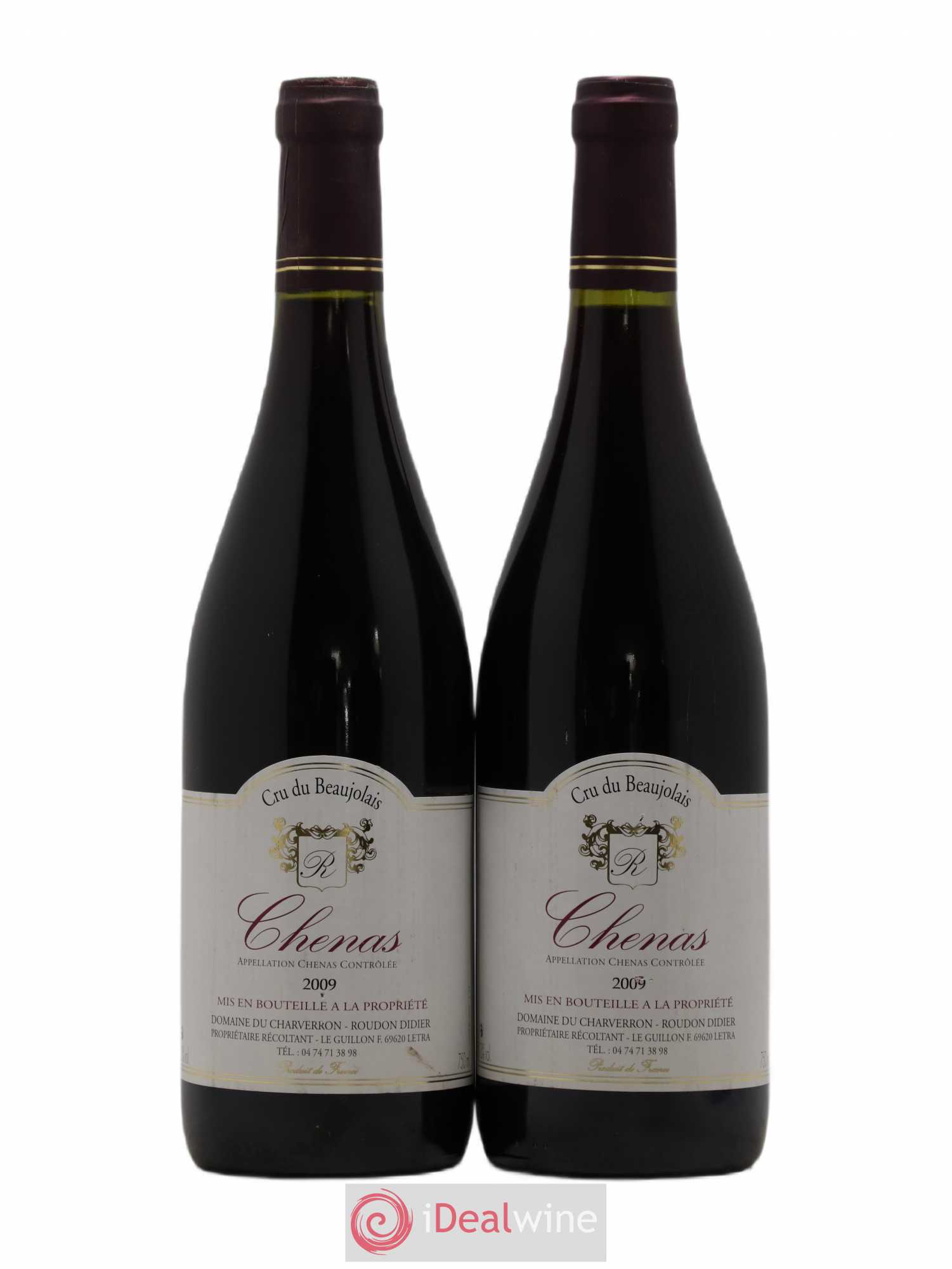 Chénas Domaine Roudon 2009 - Lot de 2 bouteilles - 0