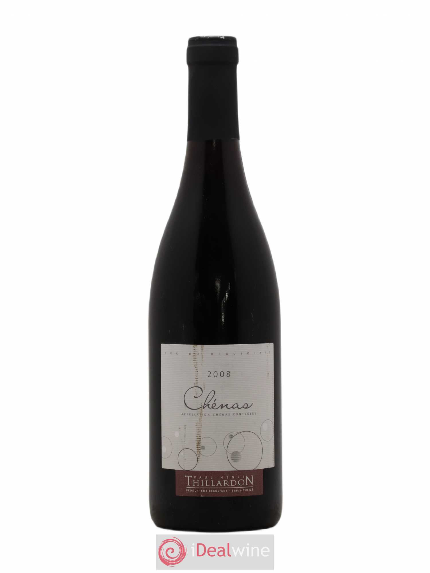 Chénas Paul-Henri Thillardon 2008 - Lot de 1 bouteille - 0