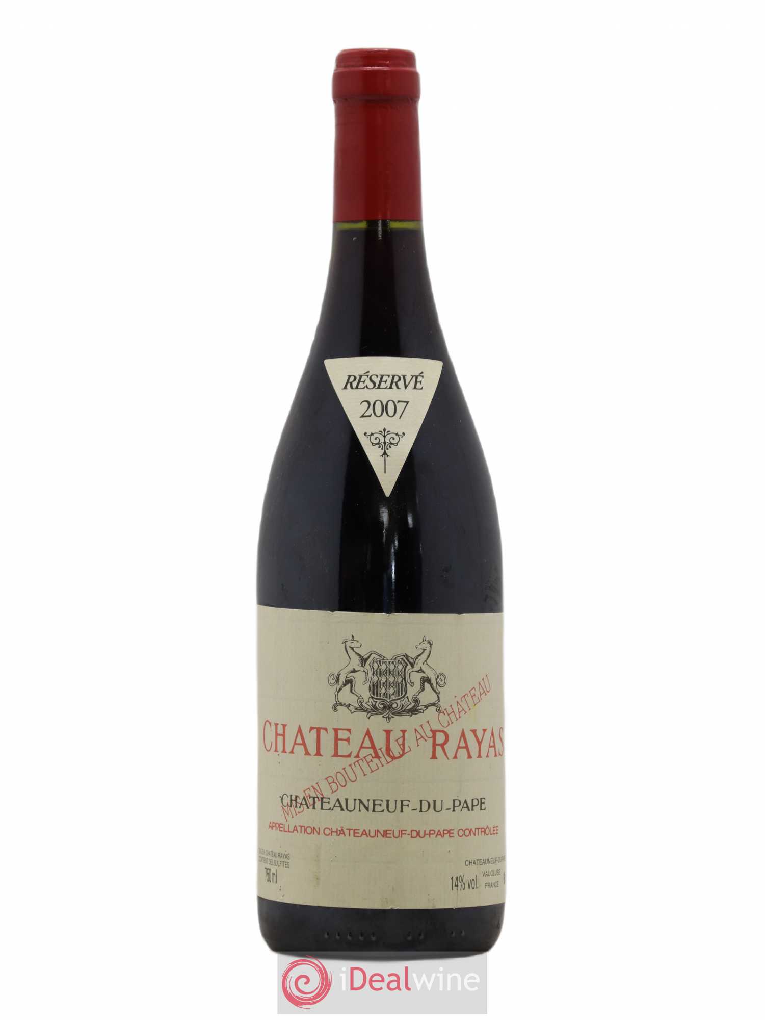 Châteauneuf-du-Pape Château Rayas Emmanuel Reynaud 2007 - Lot de 1 bouteille - 0