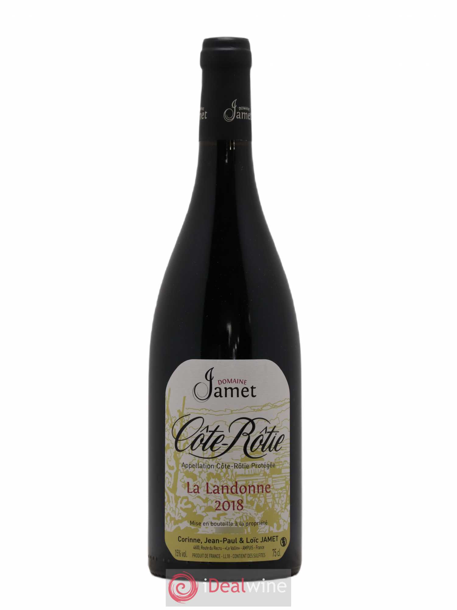 Côte-Rôtie La Landonne Domaine Jamet 2018 - Posten von 1 Flasche - 0
