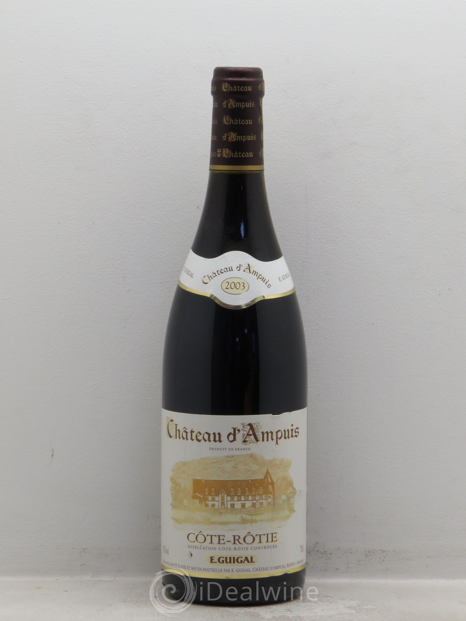 Côte-Rôtie Château d'Ampuis Guigal 2003 - Lot de 1 bouteille - 0