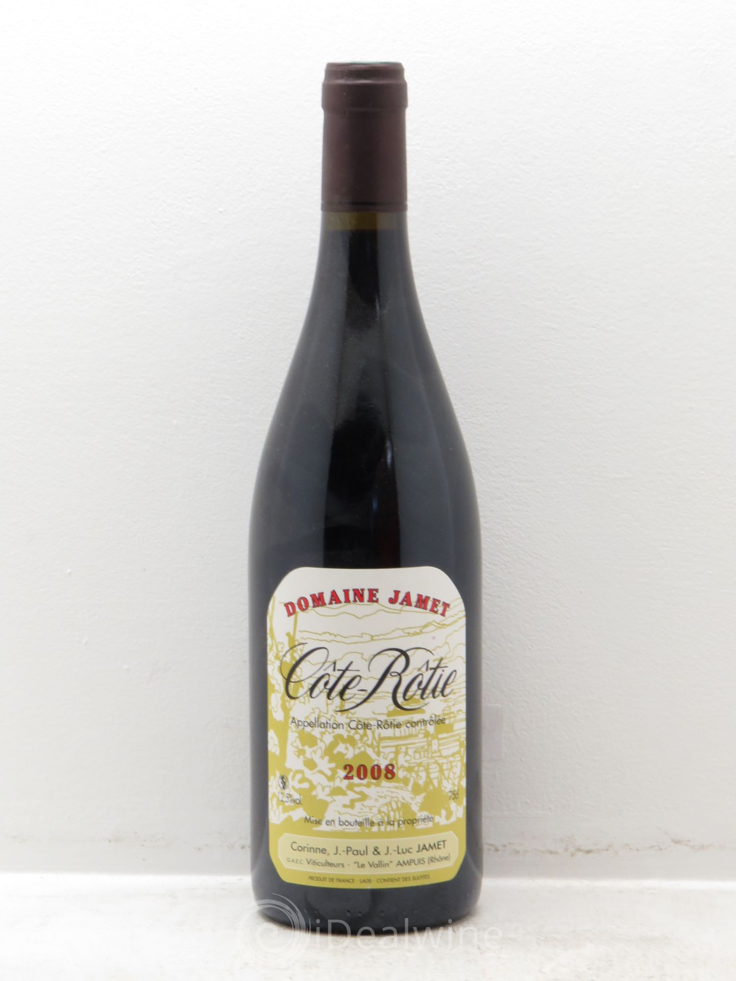 Côte-Rôtie Jamet (Domaine) 2008 - Lot de 1 bouteille - 0