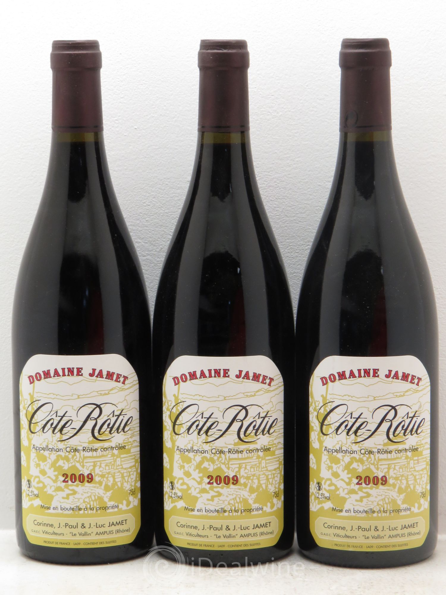 Côte-Rôtie Jamet (Domaine) 2009 - Lot de 3 bouteilles - 0