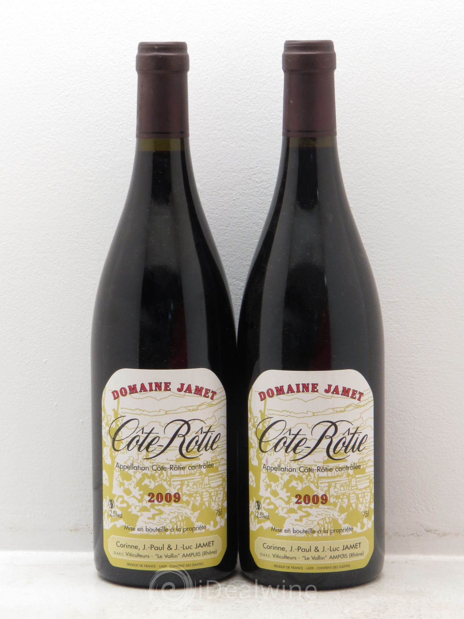 Côte-Rôtie Jamet (Domaine) 2009 - Lot de 2 bouteilles - 0