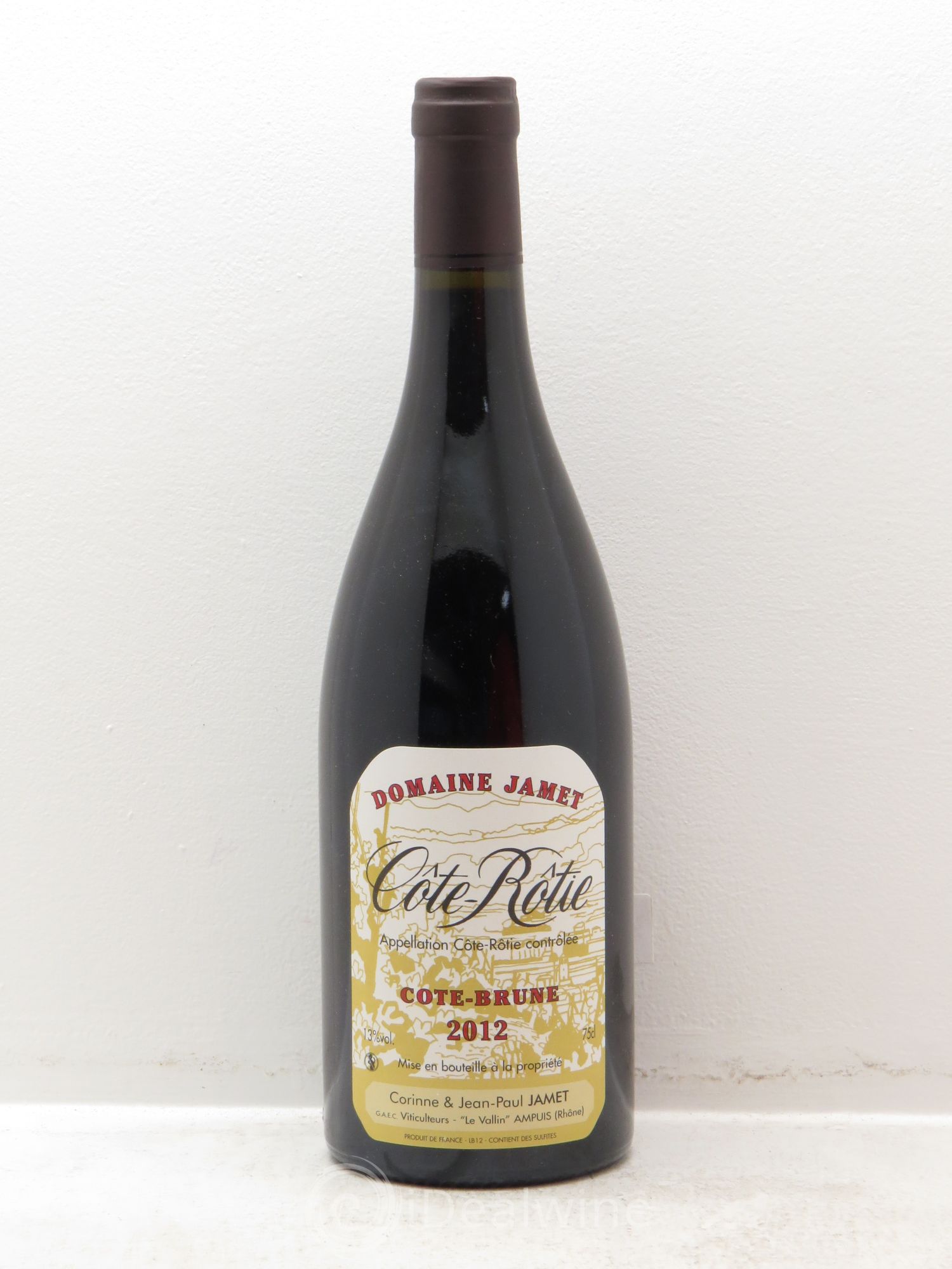Côte-Rôtie Côte Brune Jamet (Domaine) 2012 - Lot de 1 bouteille - 0
