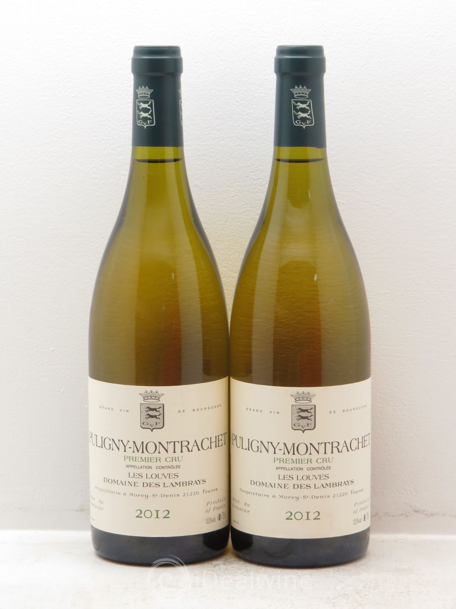 Puligny-Montrachet 1er Cru Les Louves 2012 - Posten von 2 Flaschen - 0