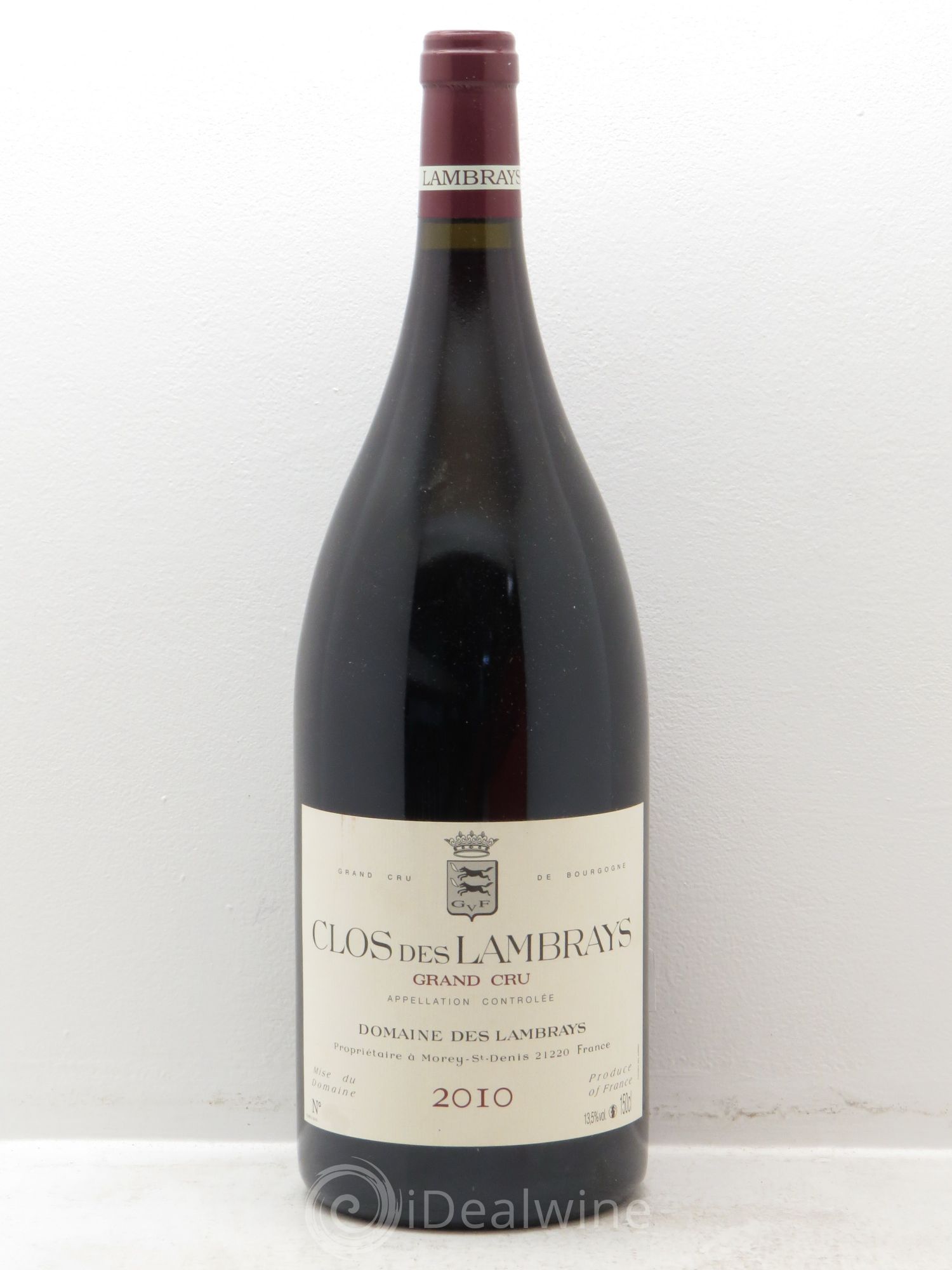 Clos des Lambrays Grand Cru Domaine des Lambrays 2010 - Lot de 1 magnum - 0