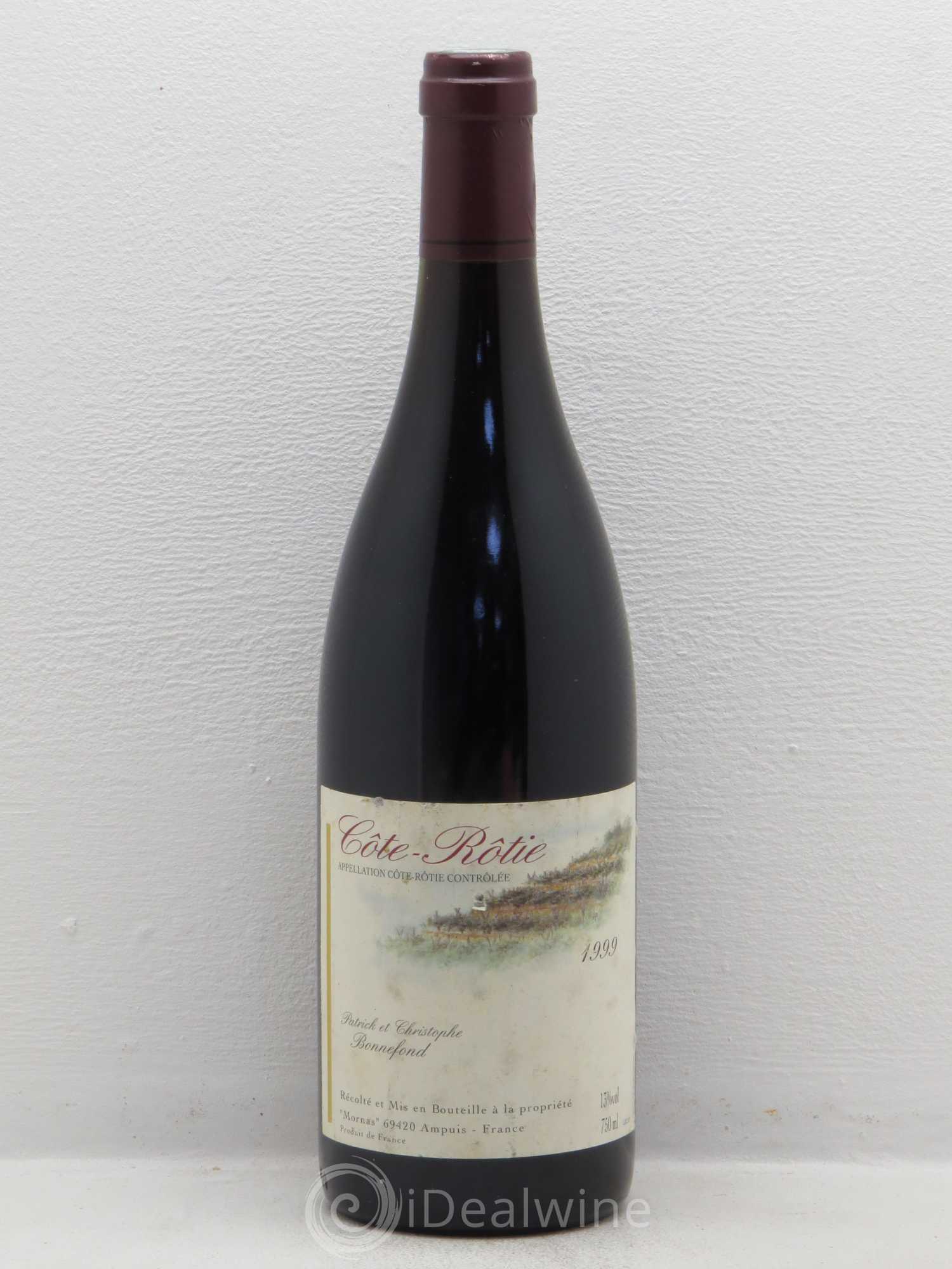 Côte-Rôtie Domaine Bonnefond 1999 - Posten von 1 Flasche - 0