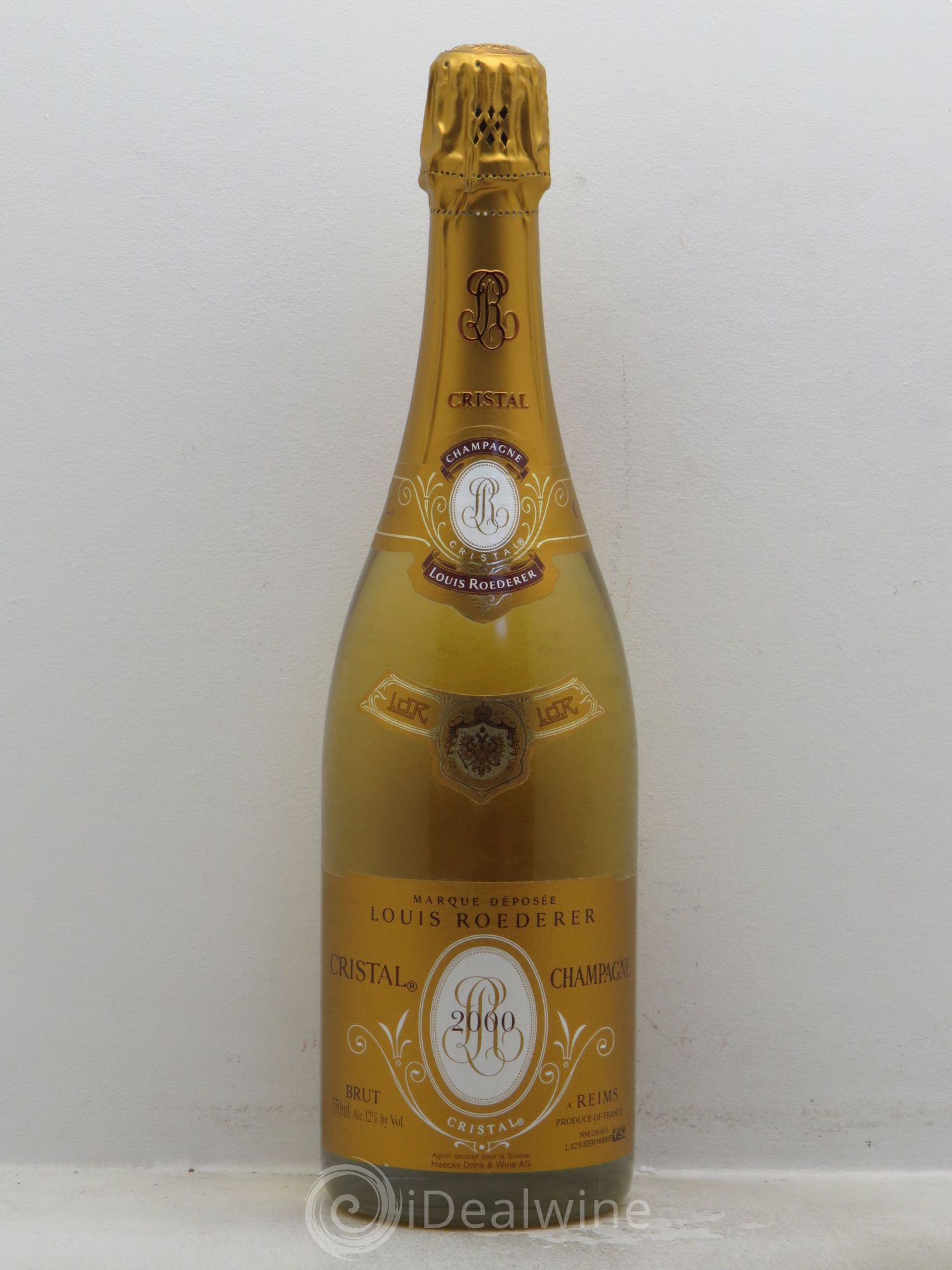Cristal Louis Roederer 2000 - Lot de 1 bouteille - 0